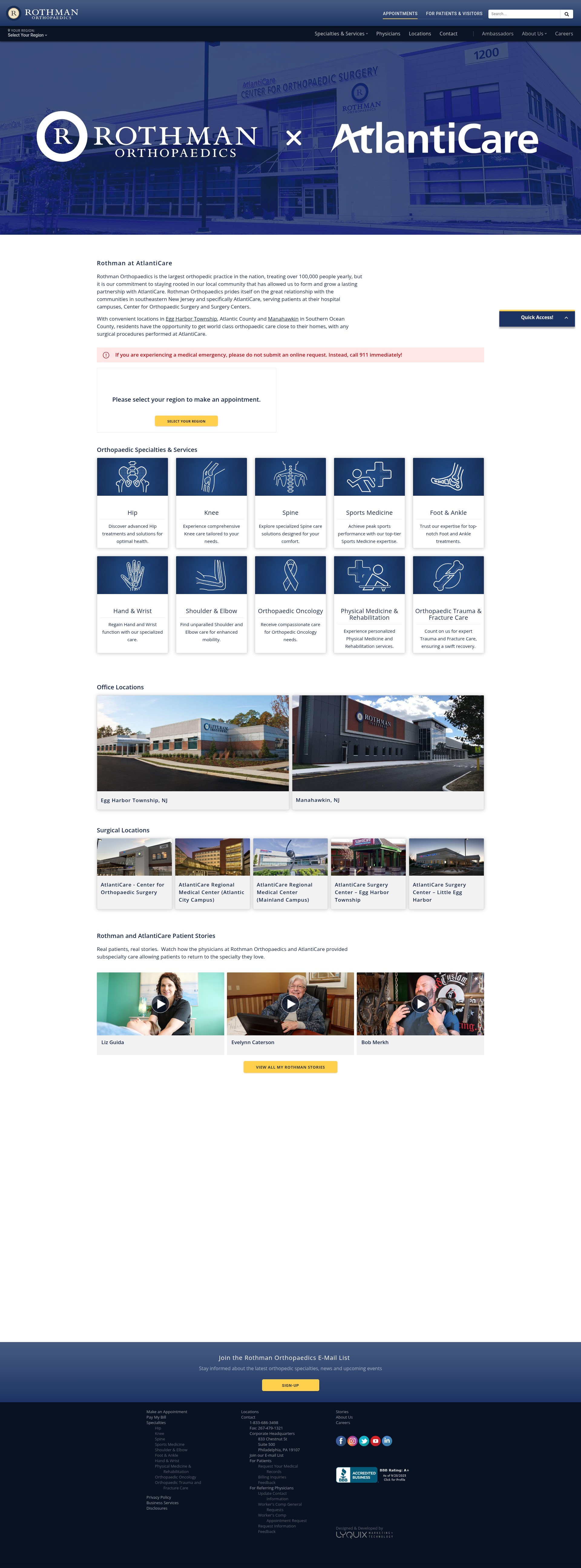 Landing Page