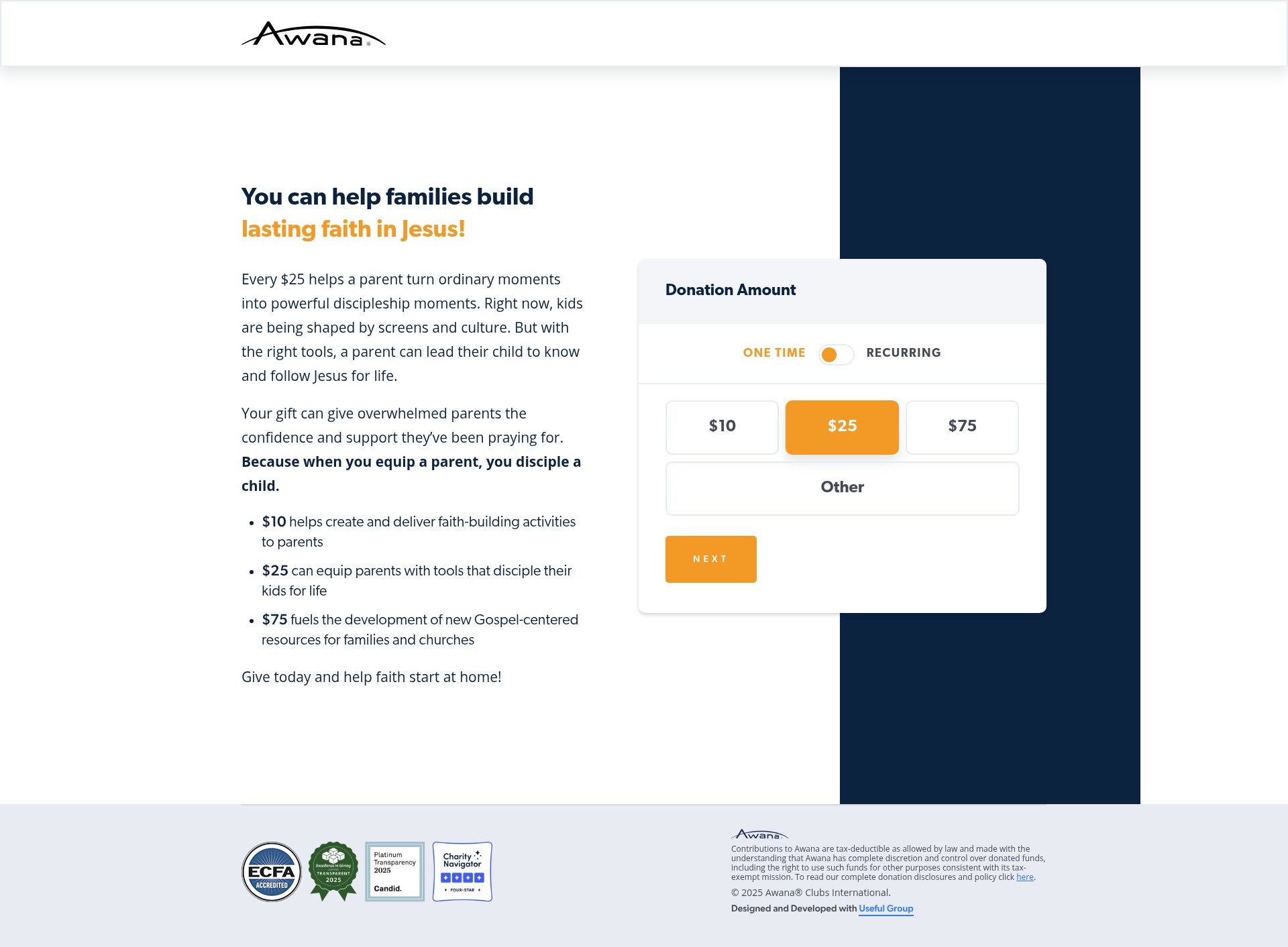 Landing Page