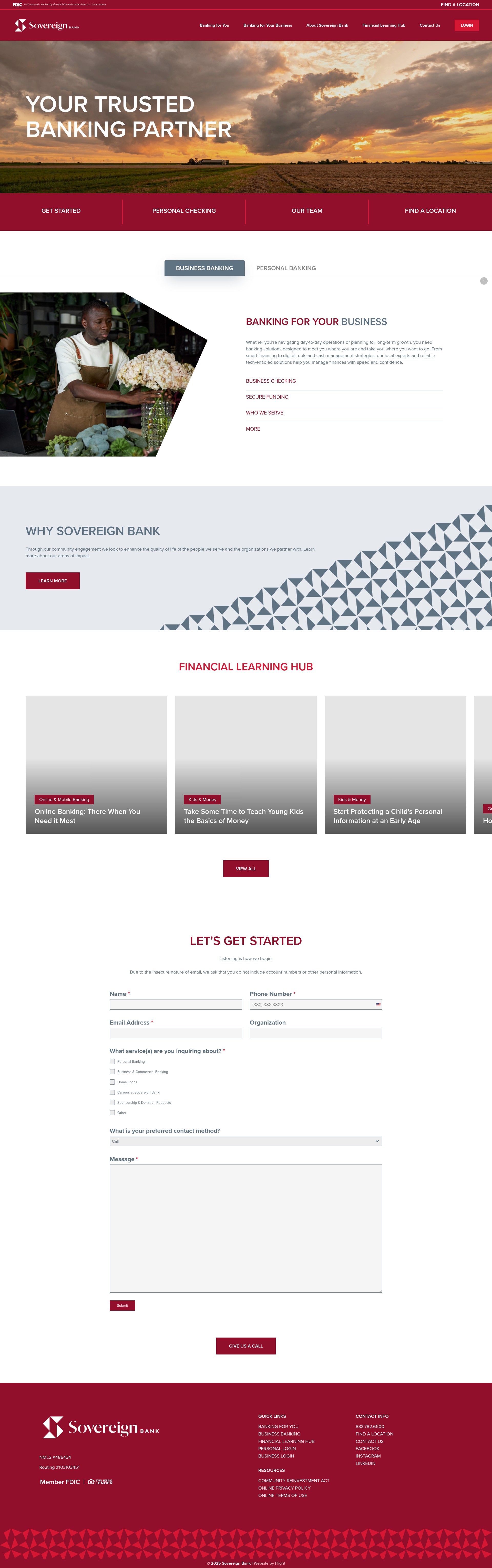 Landing Page