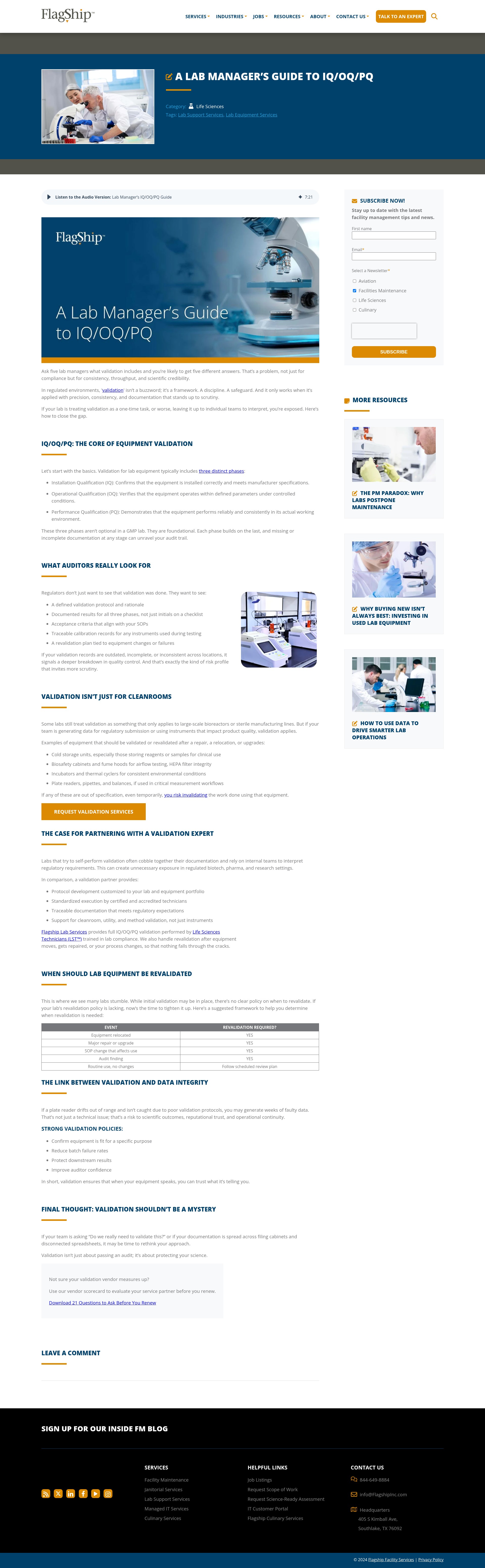 Landing Page