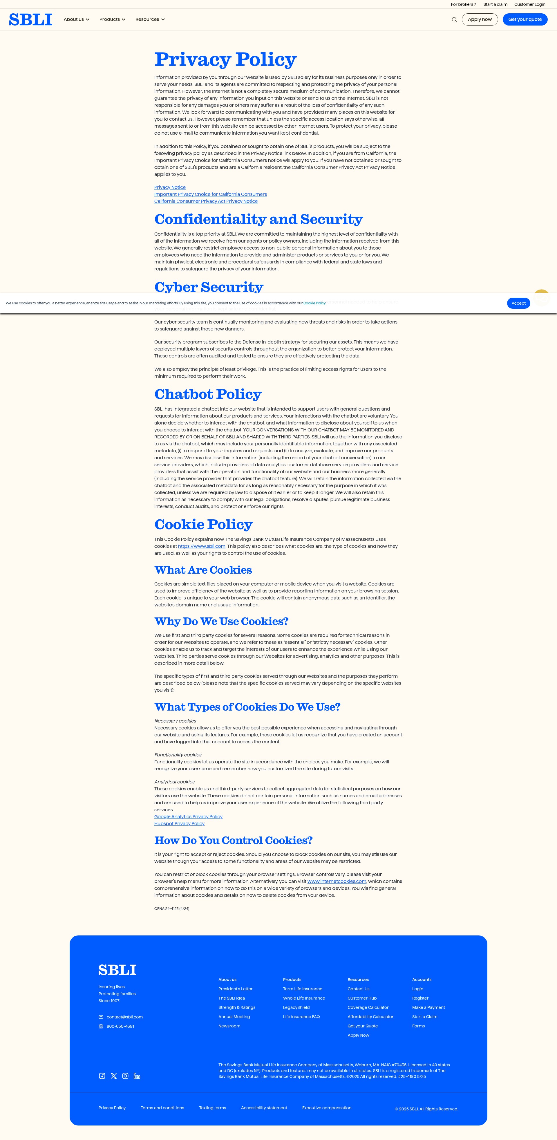 Landing Page