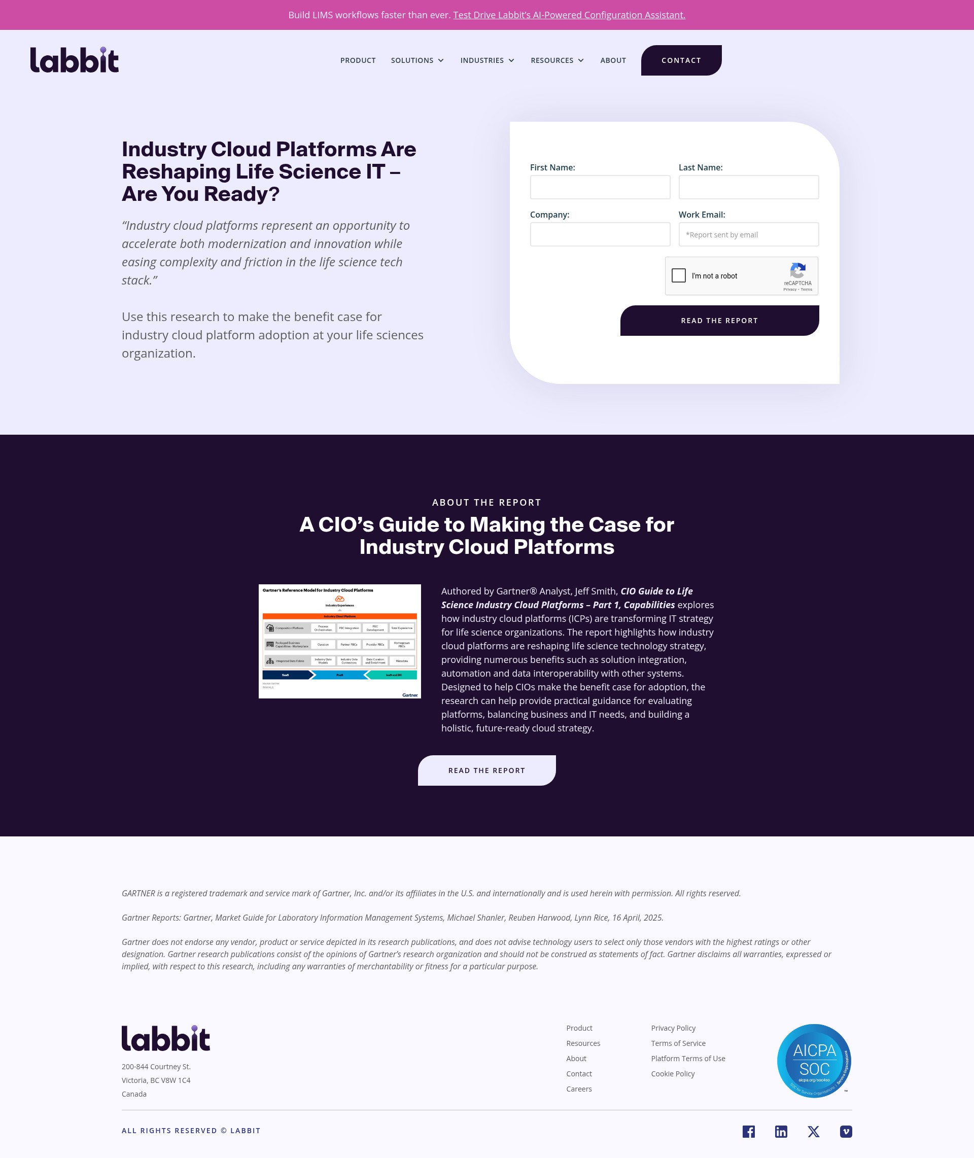 Landing Page