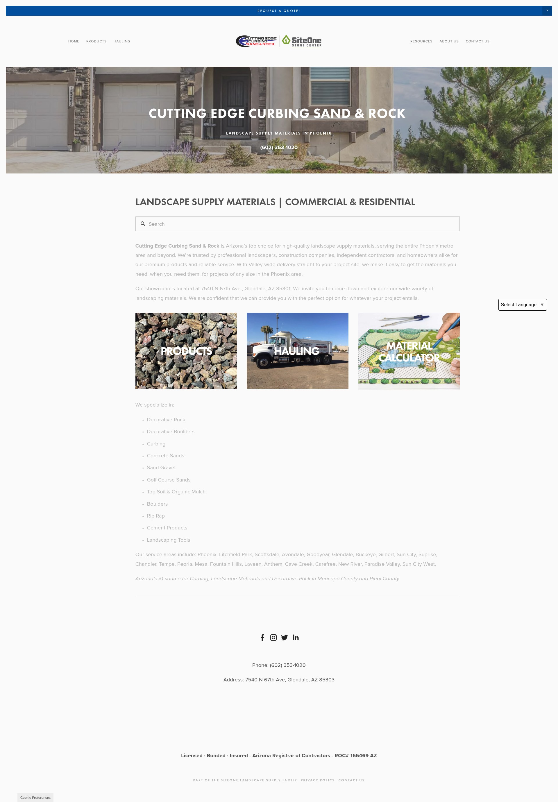 Landing Page