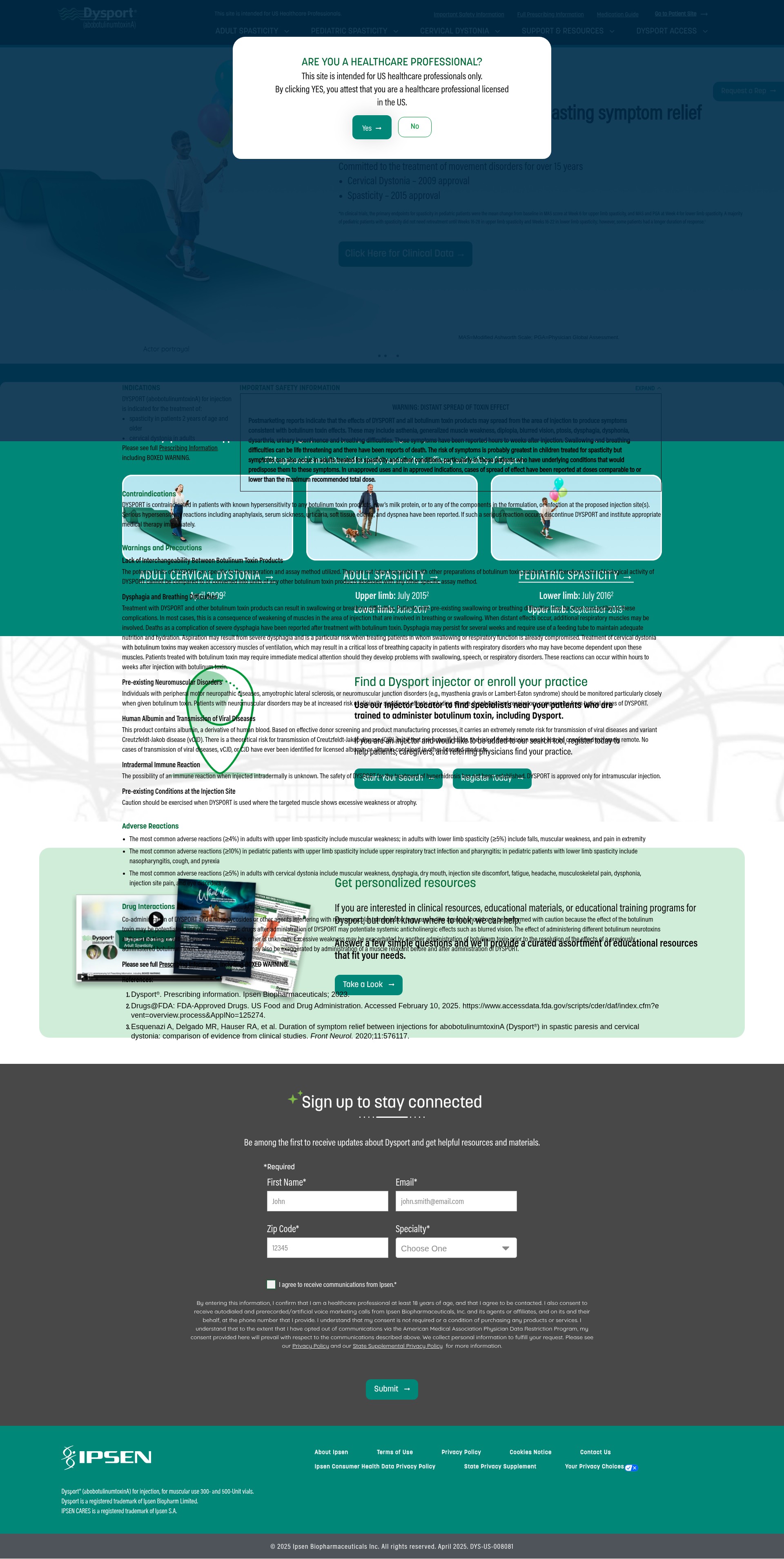 Landing Page
