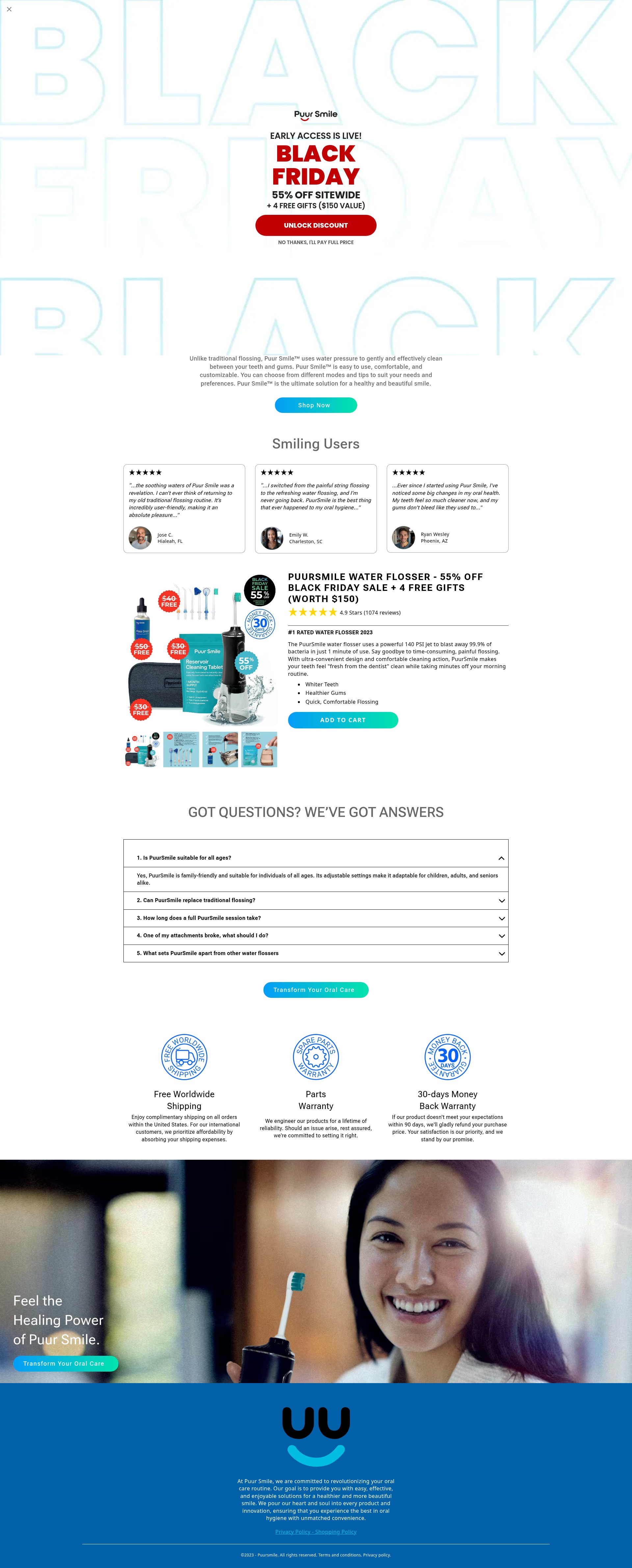 Landing Page