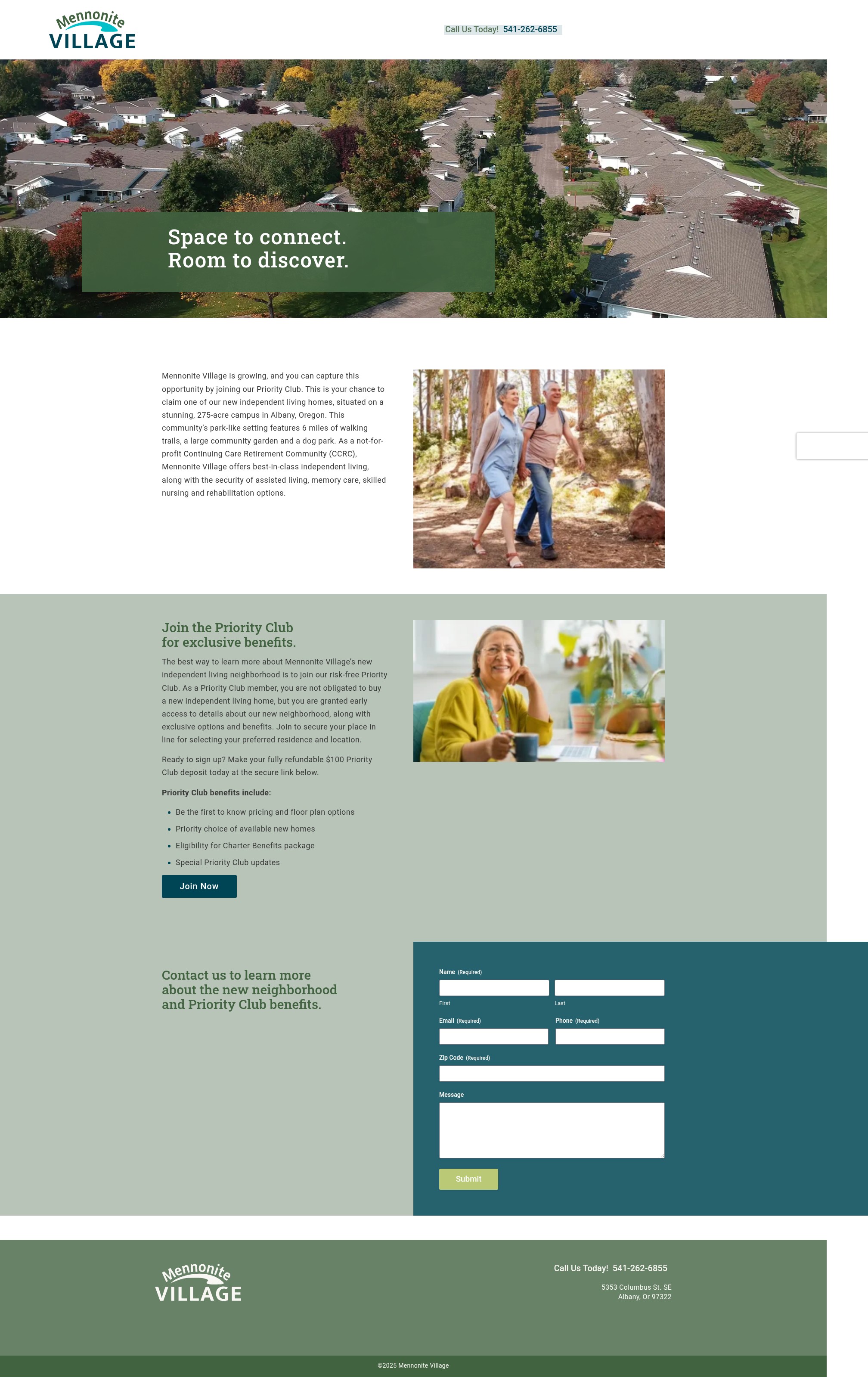 Landing Page