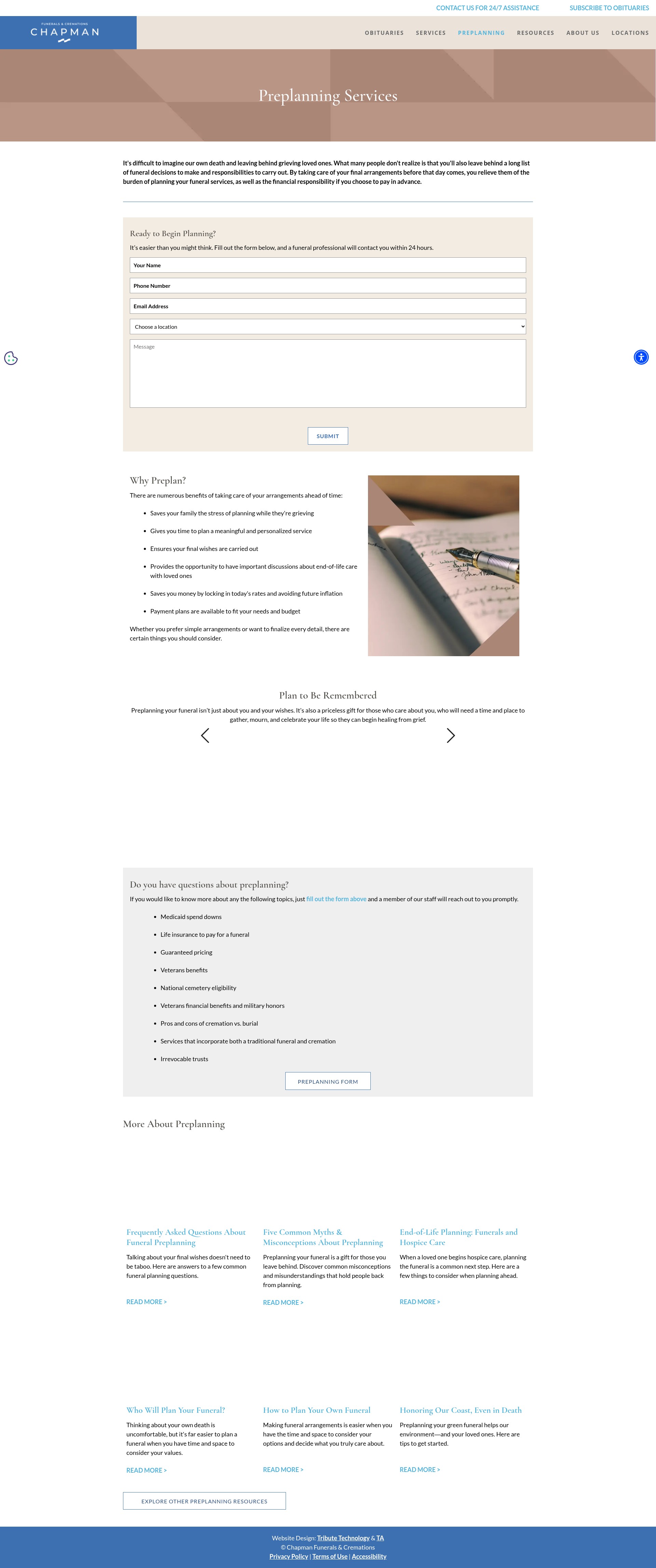 Landing Page