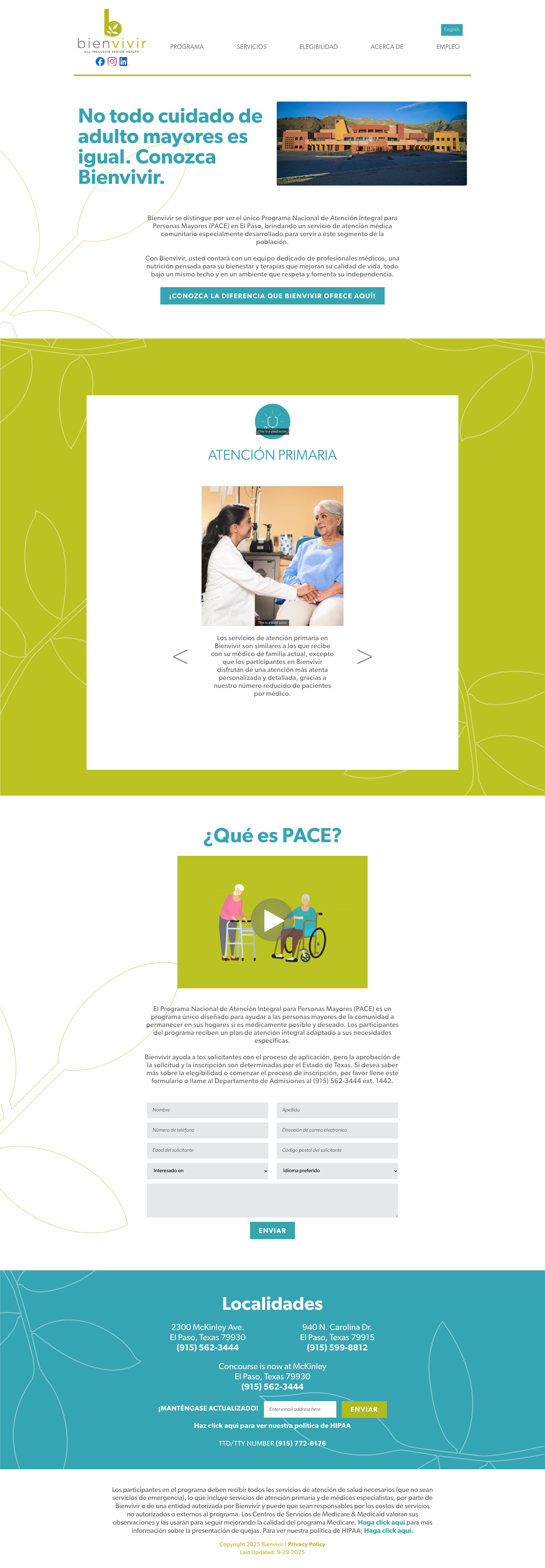 Landing Page