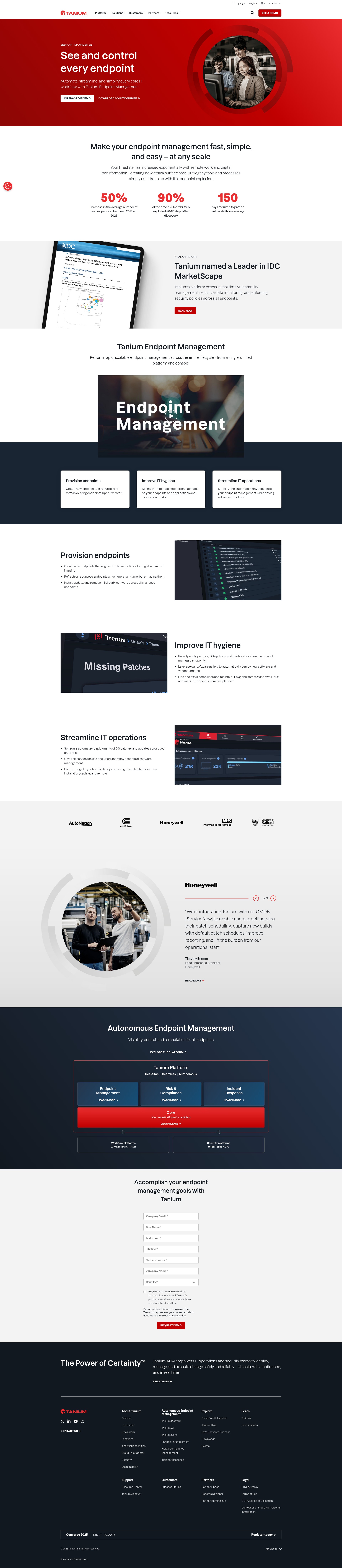 Landing Page