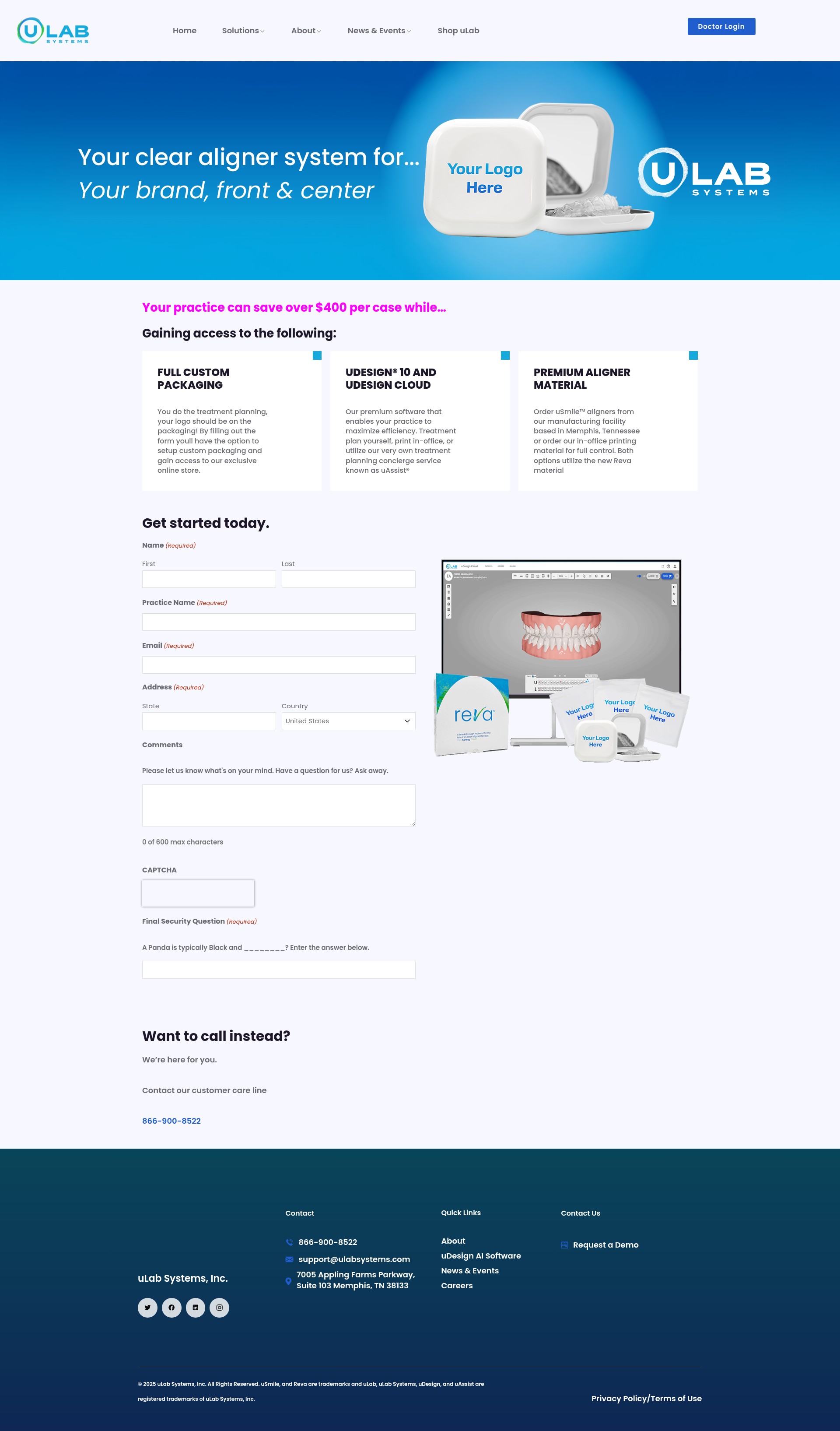 Landing Page