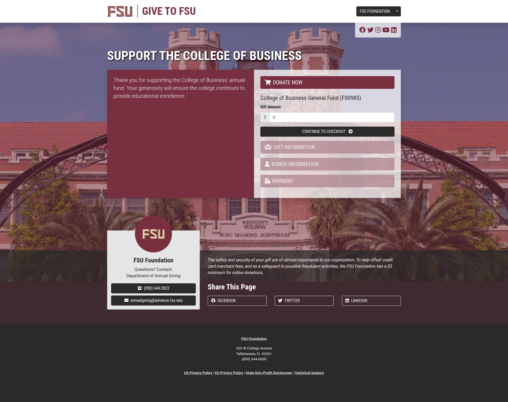 Landing Page