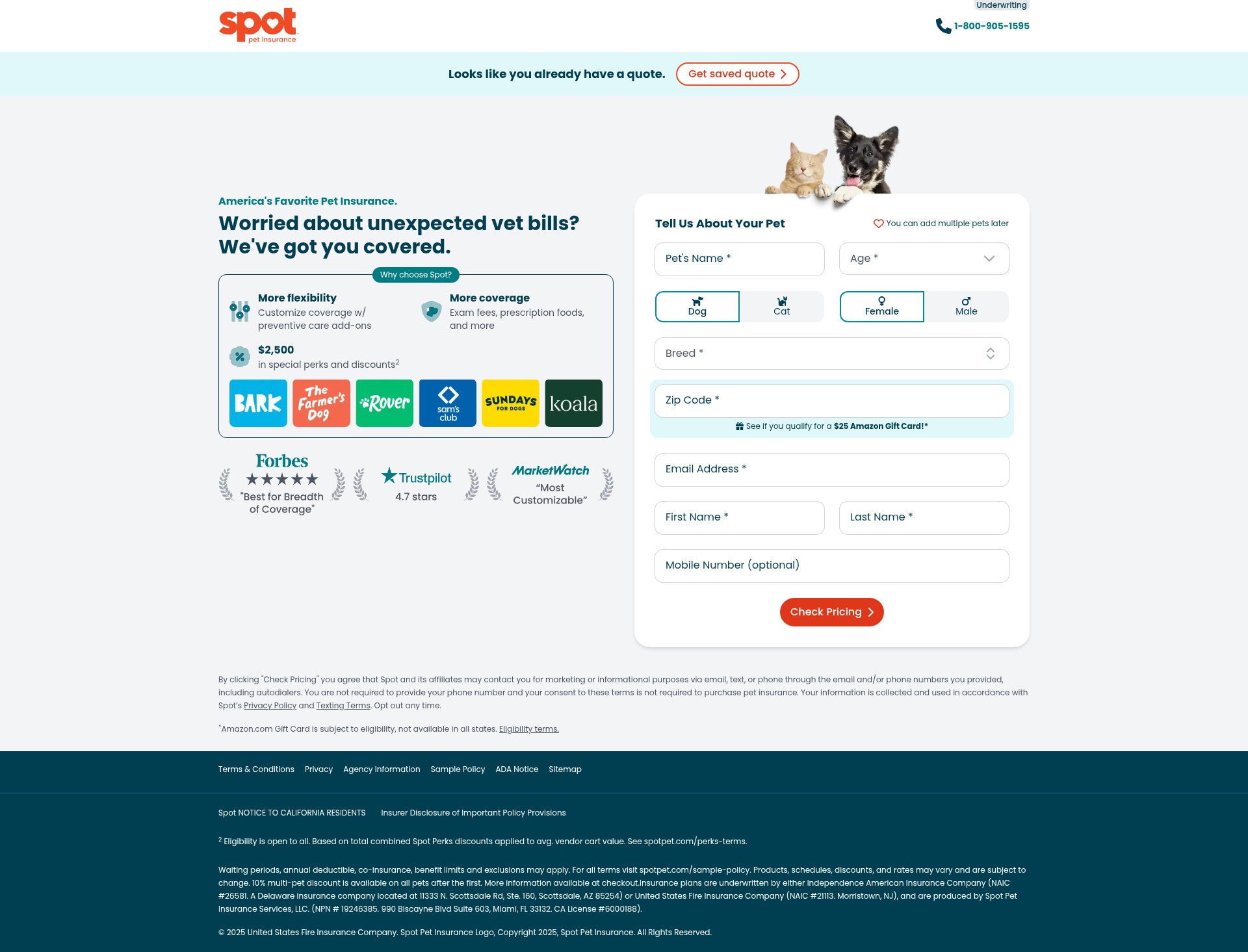 Landing Page
