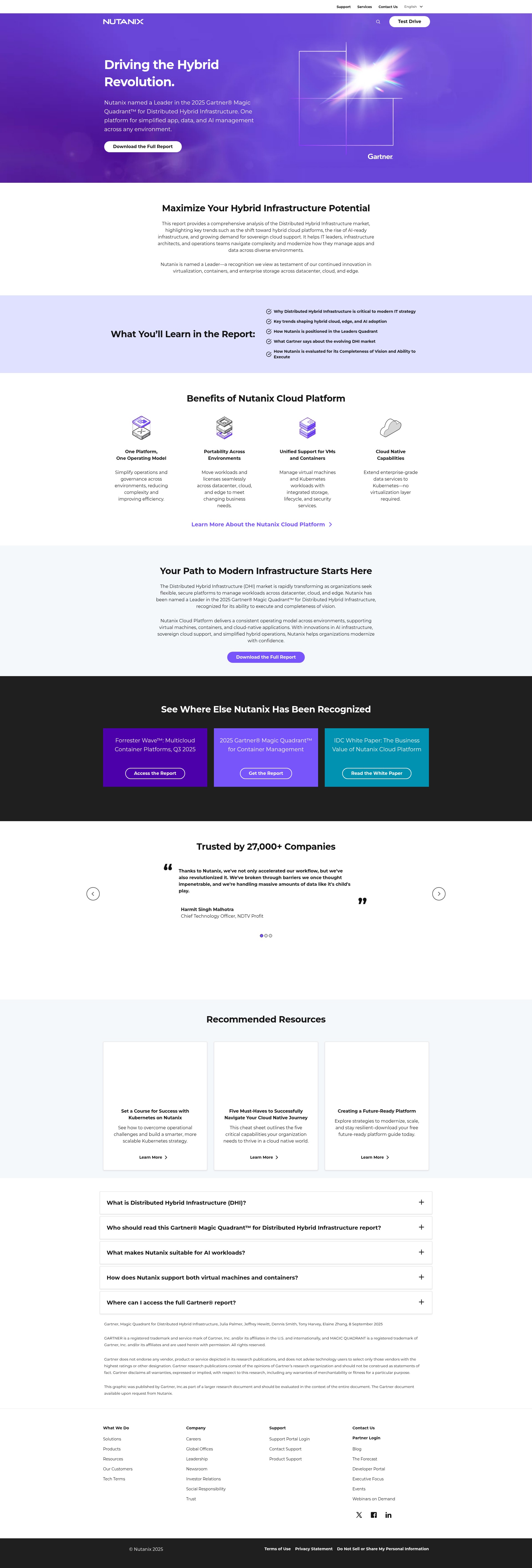 Landing Page