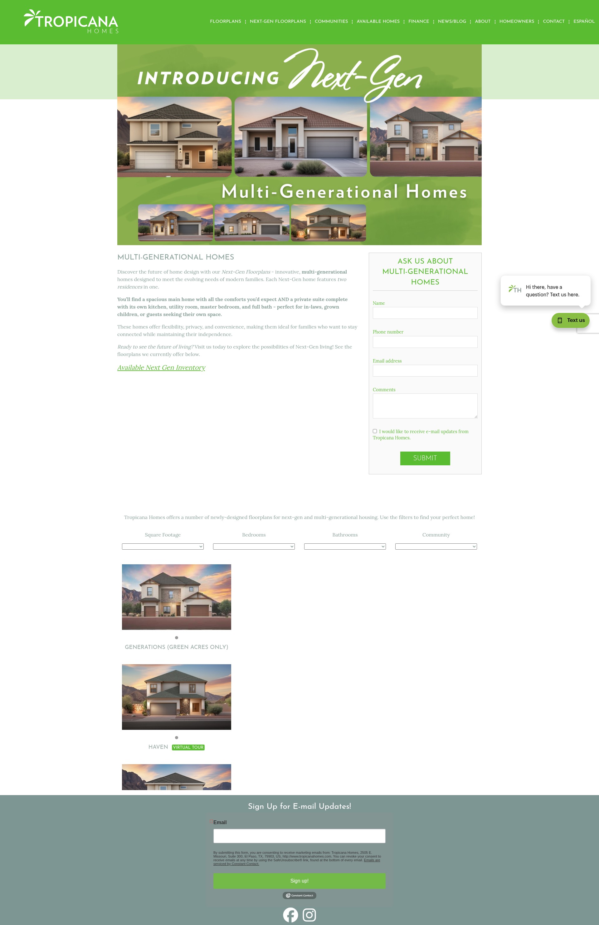 Landing Page