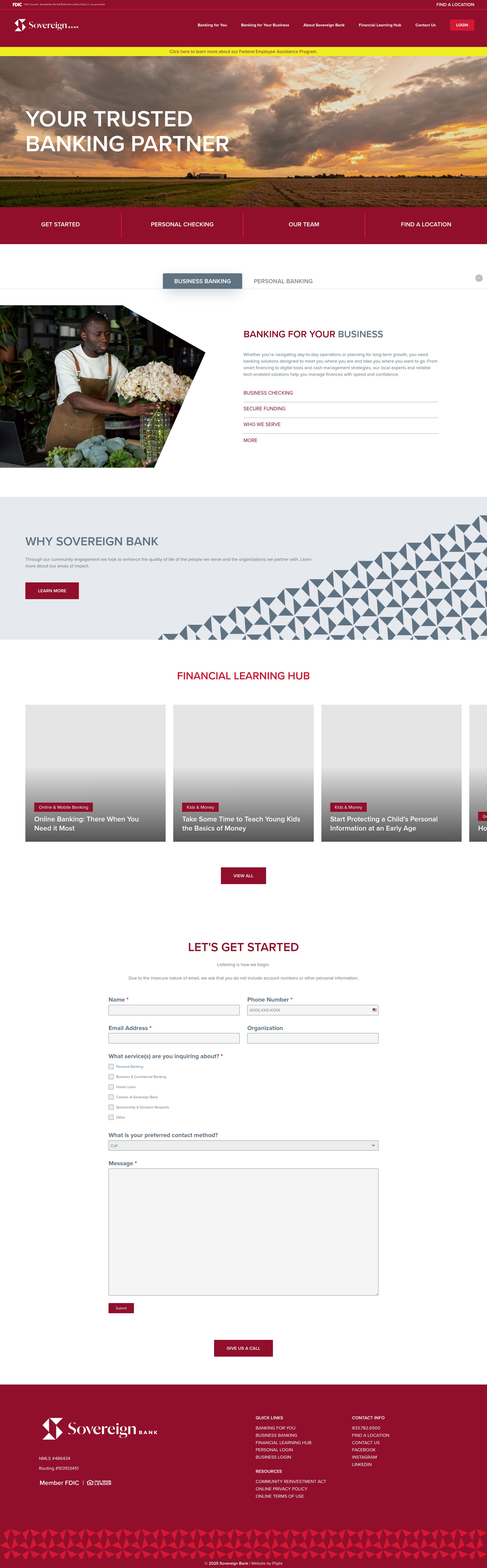 Landing Page