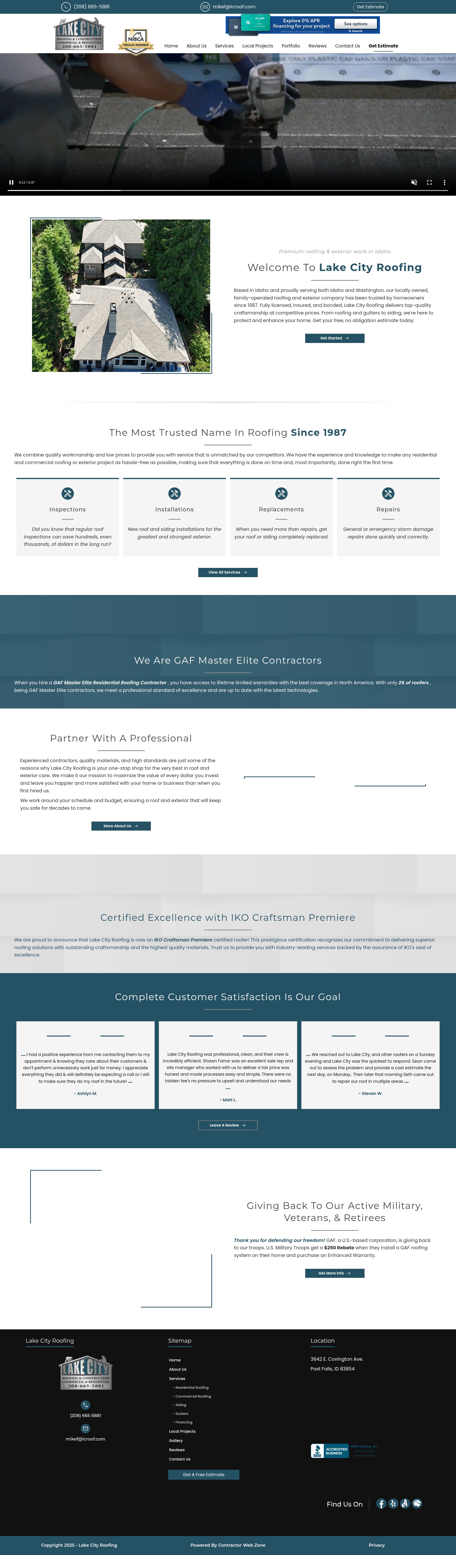 Landing Page