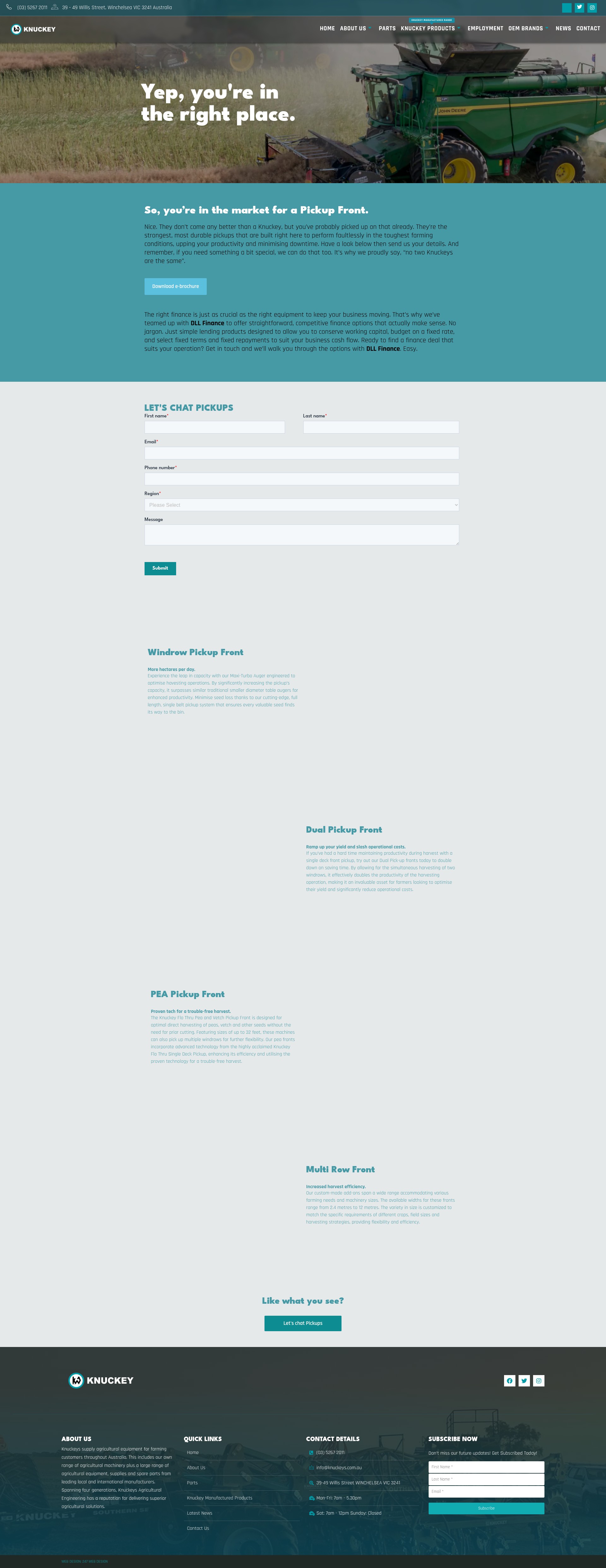 Landing Page