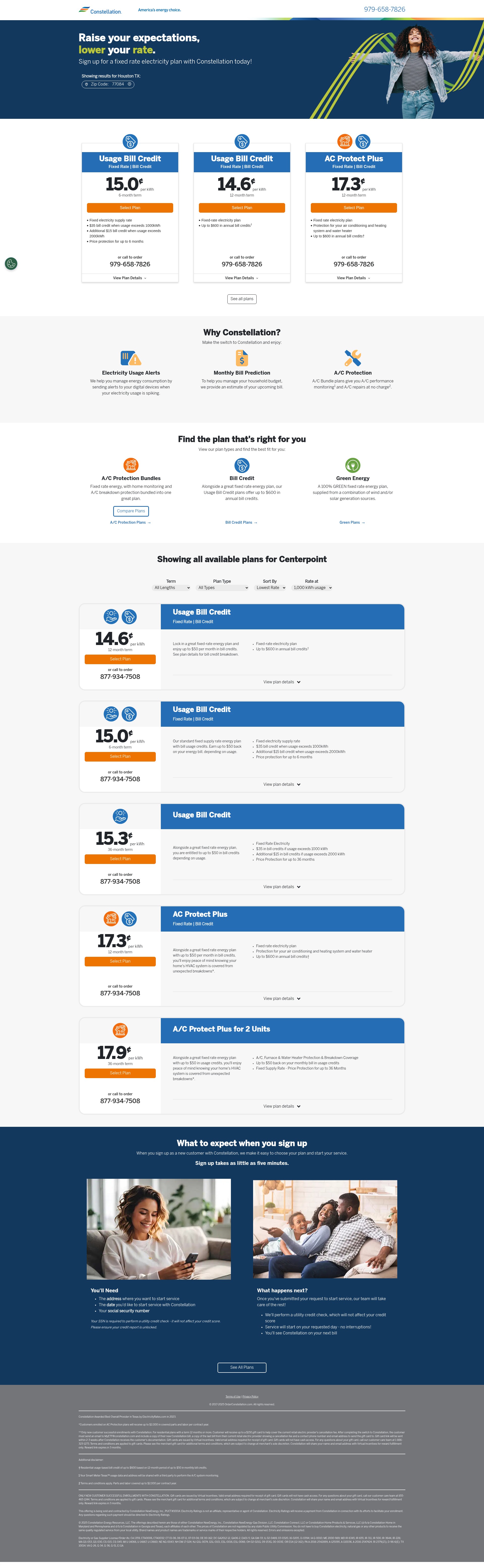 Landing Page