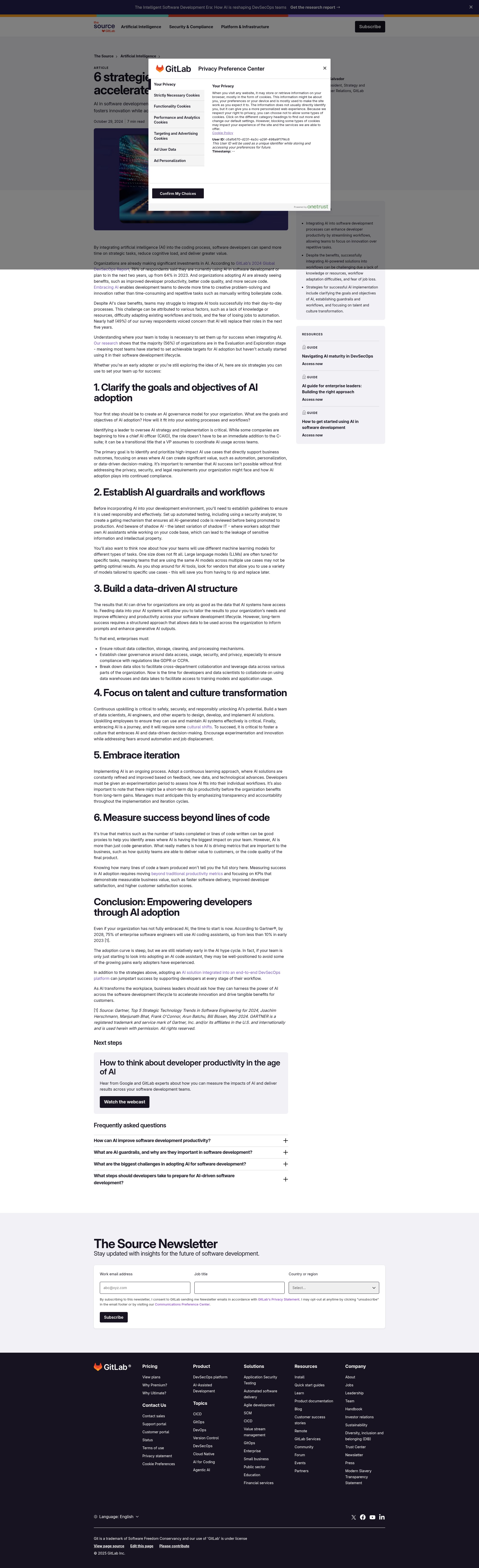 Landing Page