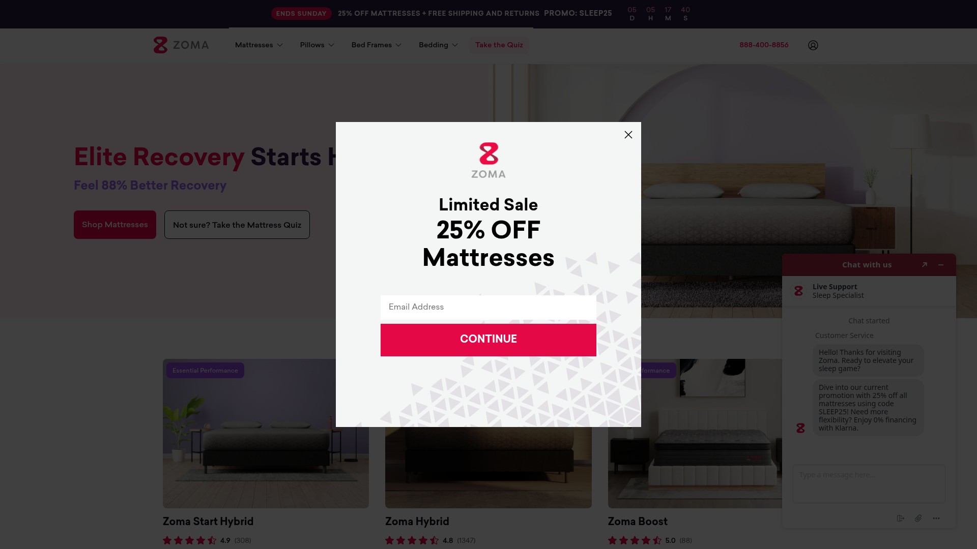 Landing Page