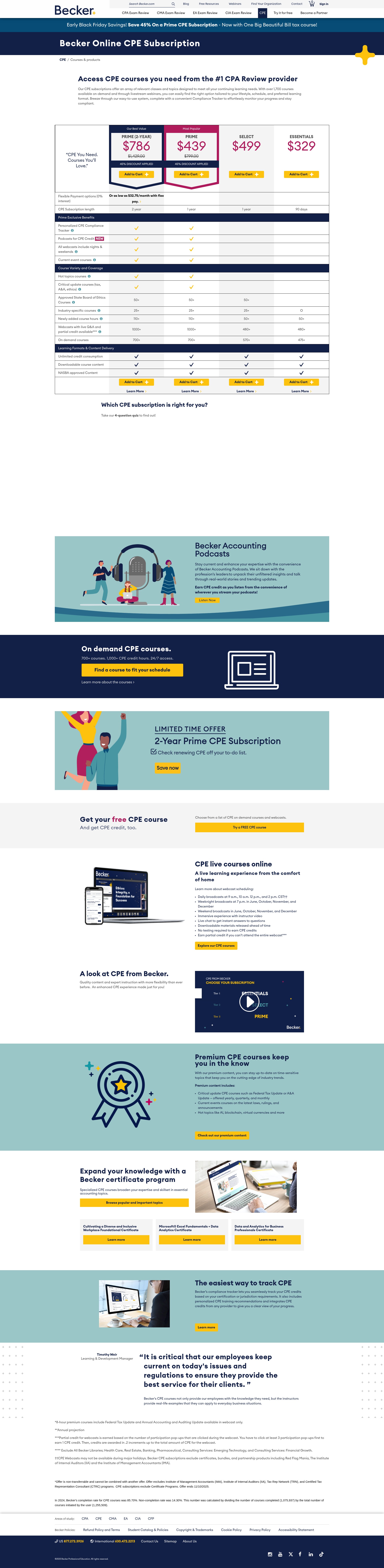 Landing Page