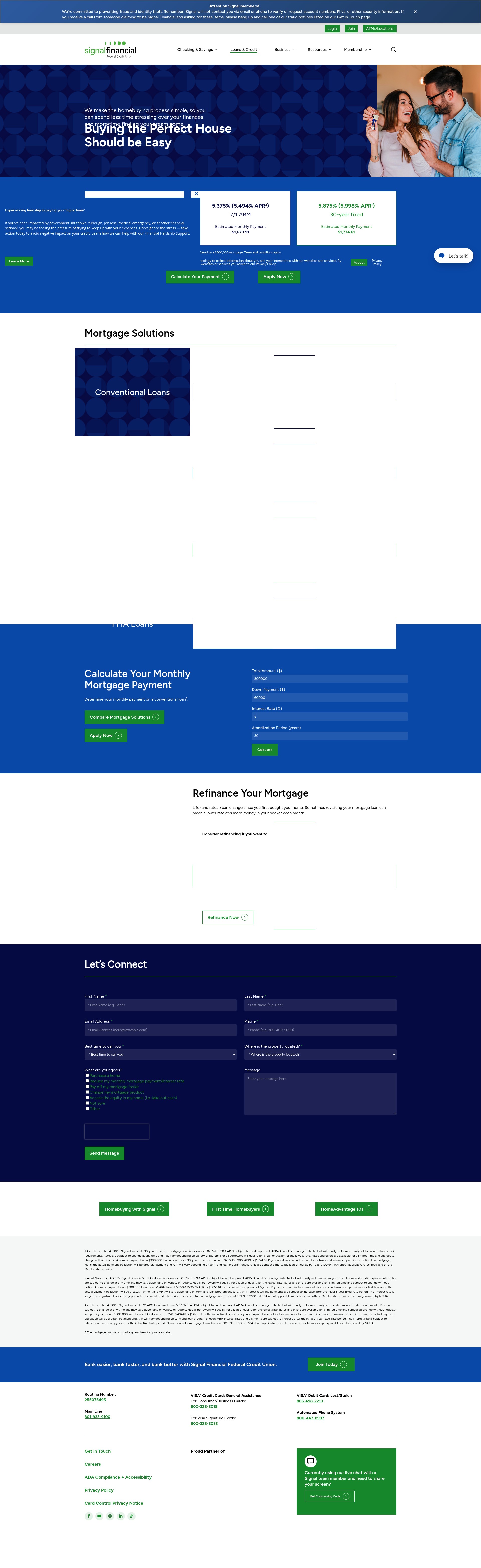Landing Page