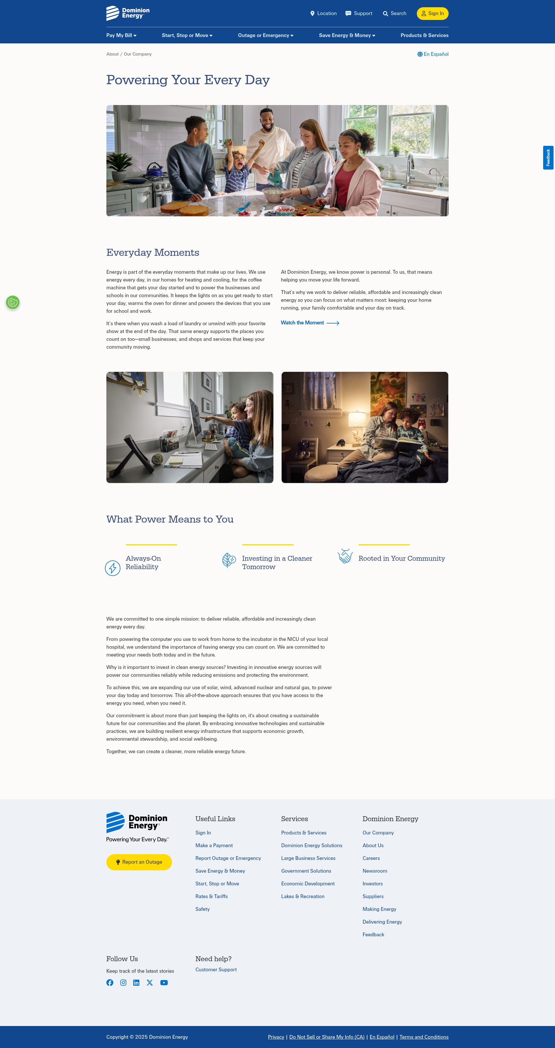 Landing Page