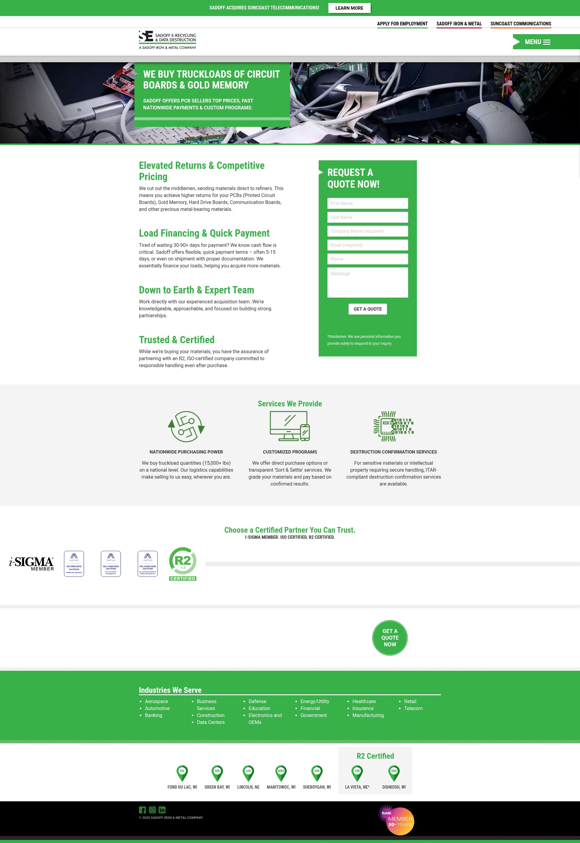 Landing Page
