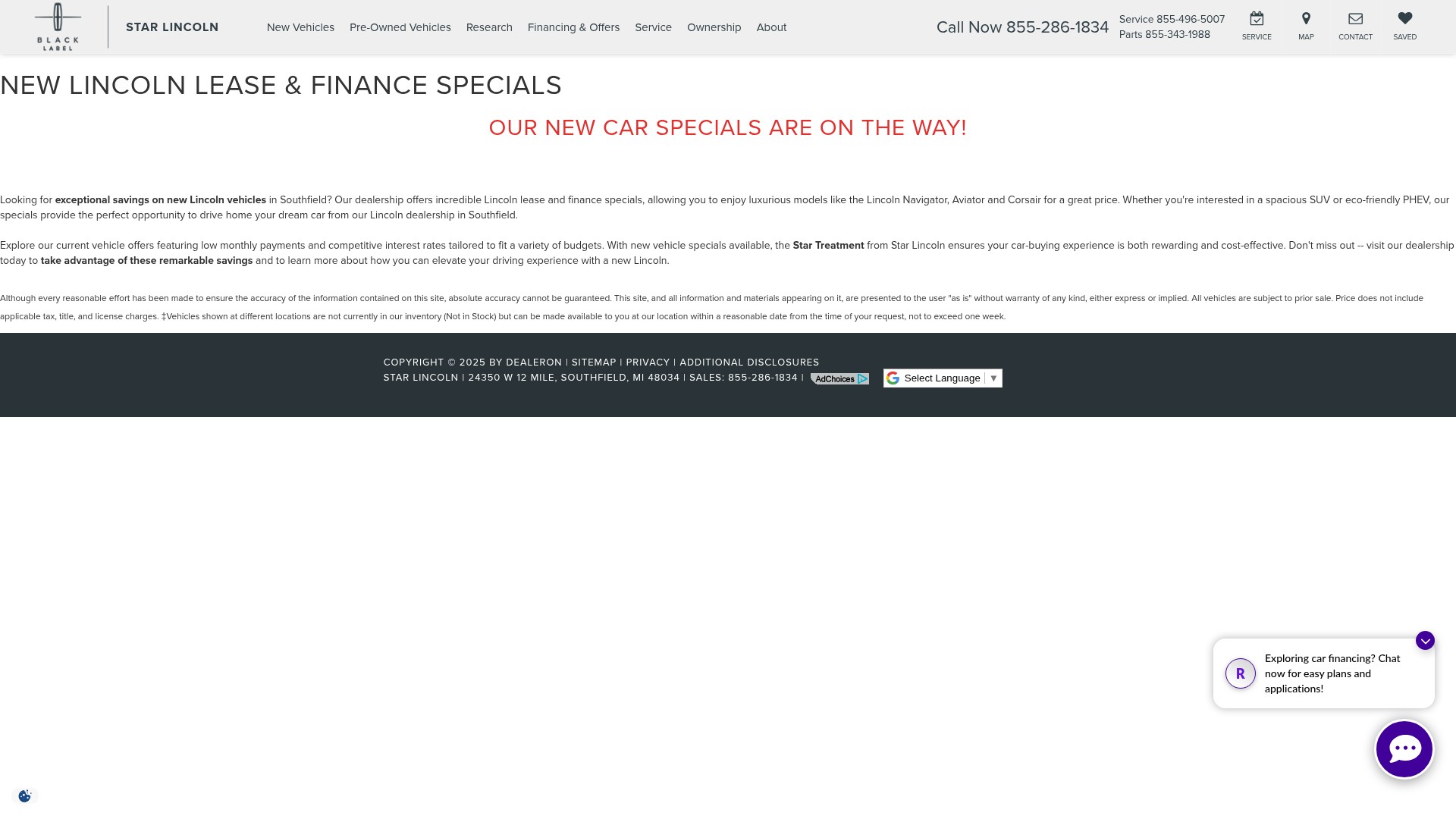 Landing Page