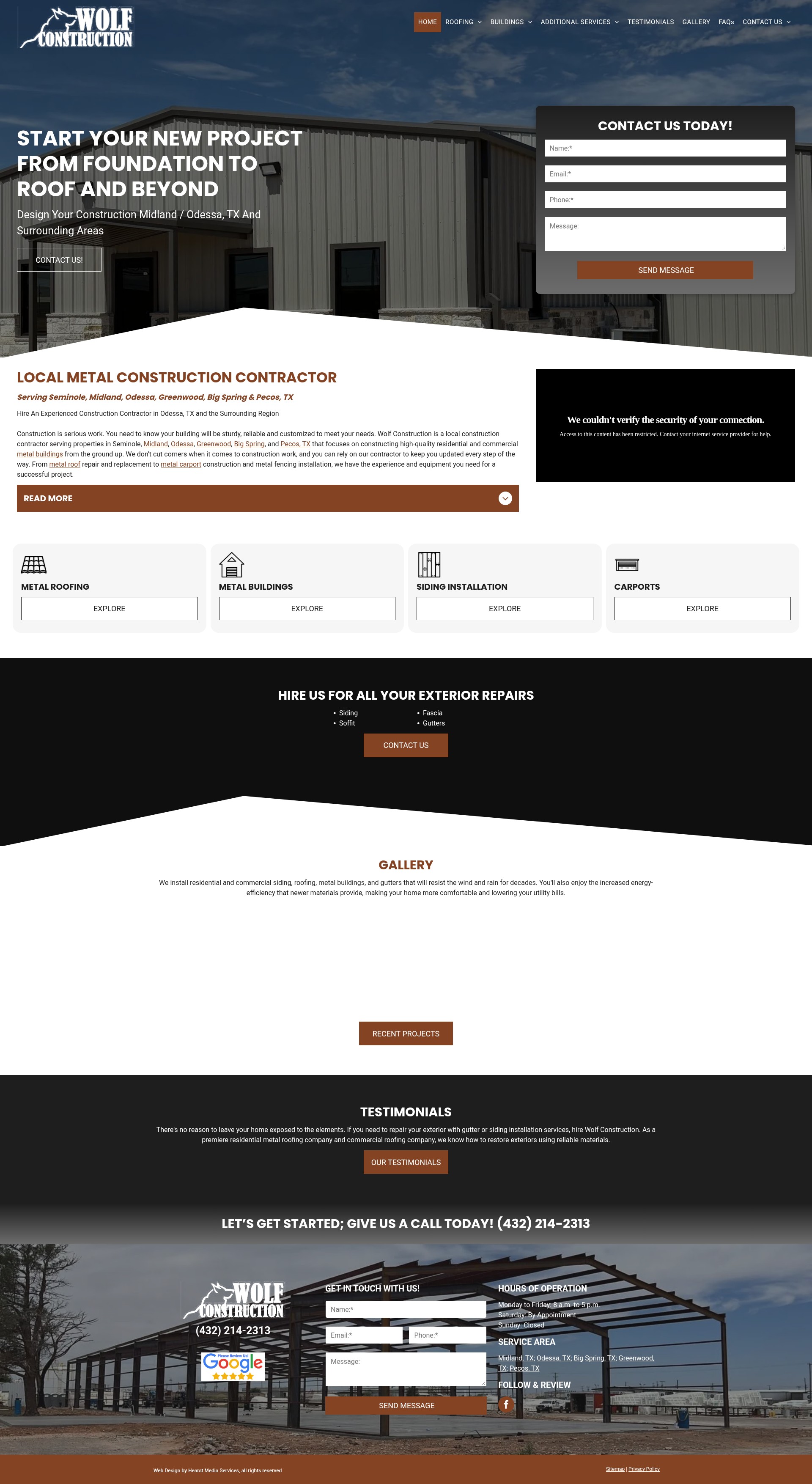 Landing Page
