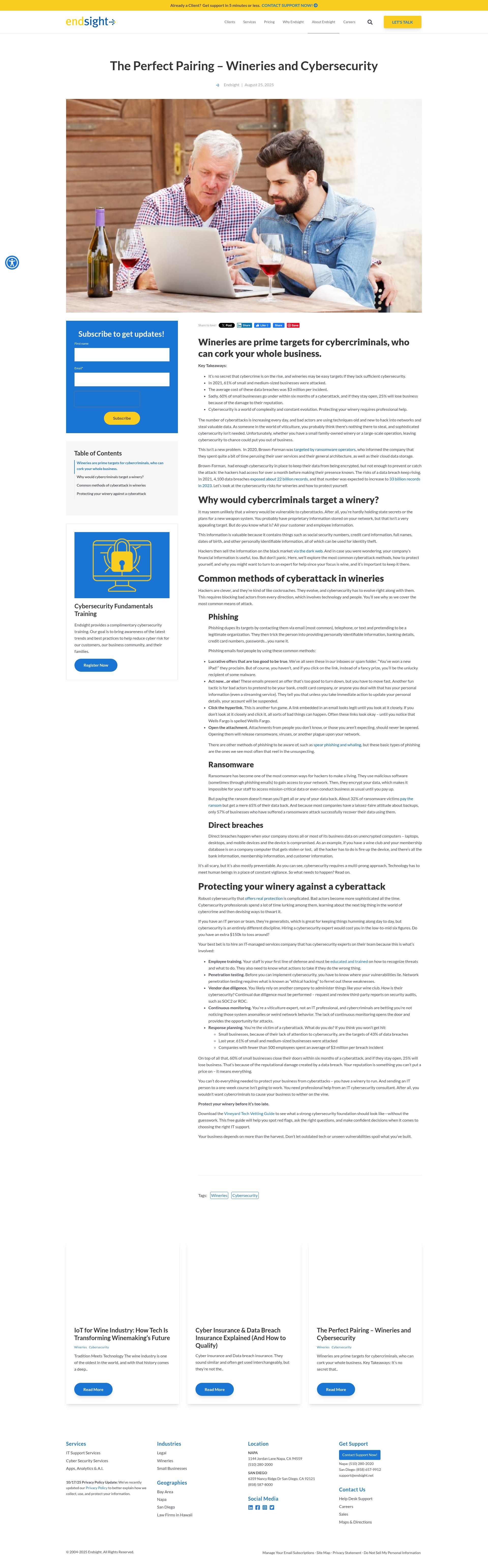 Landing Page