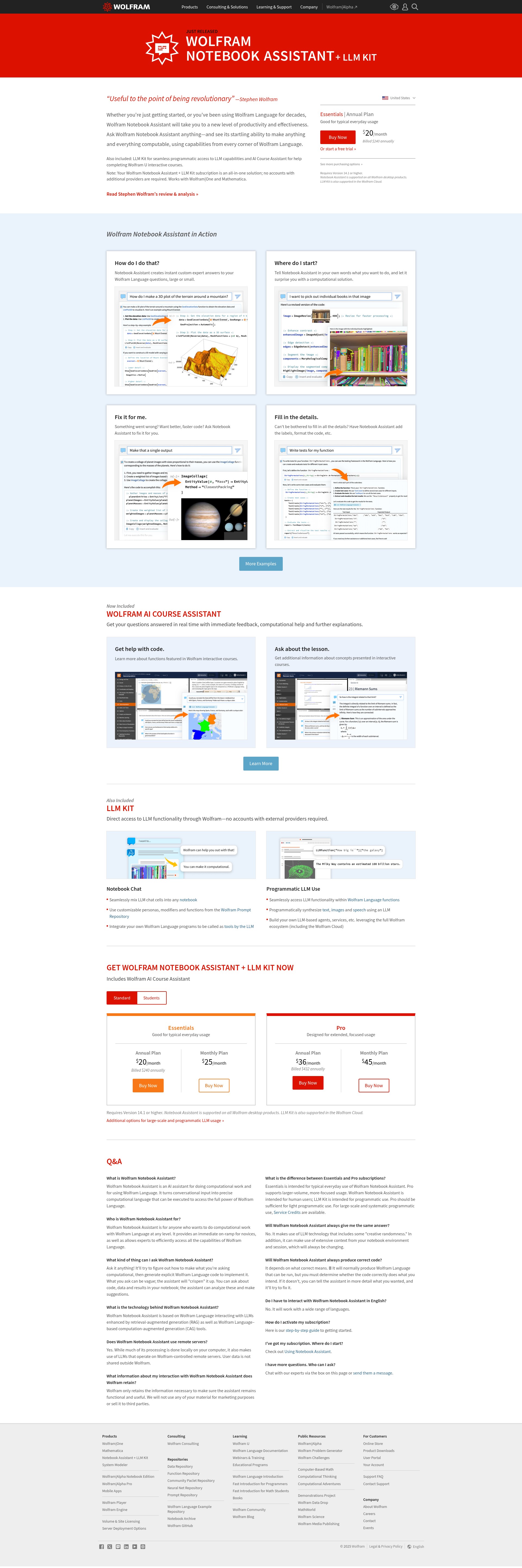 Landing Page