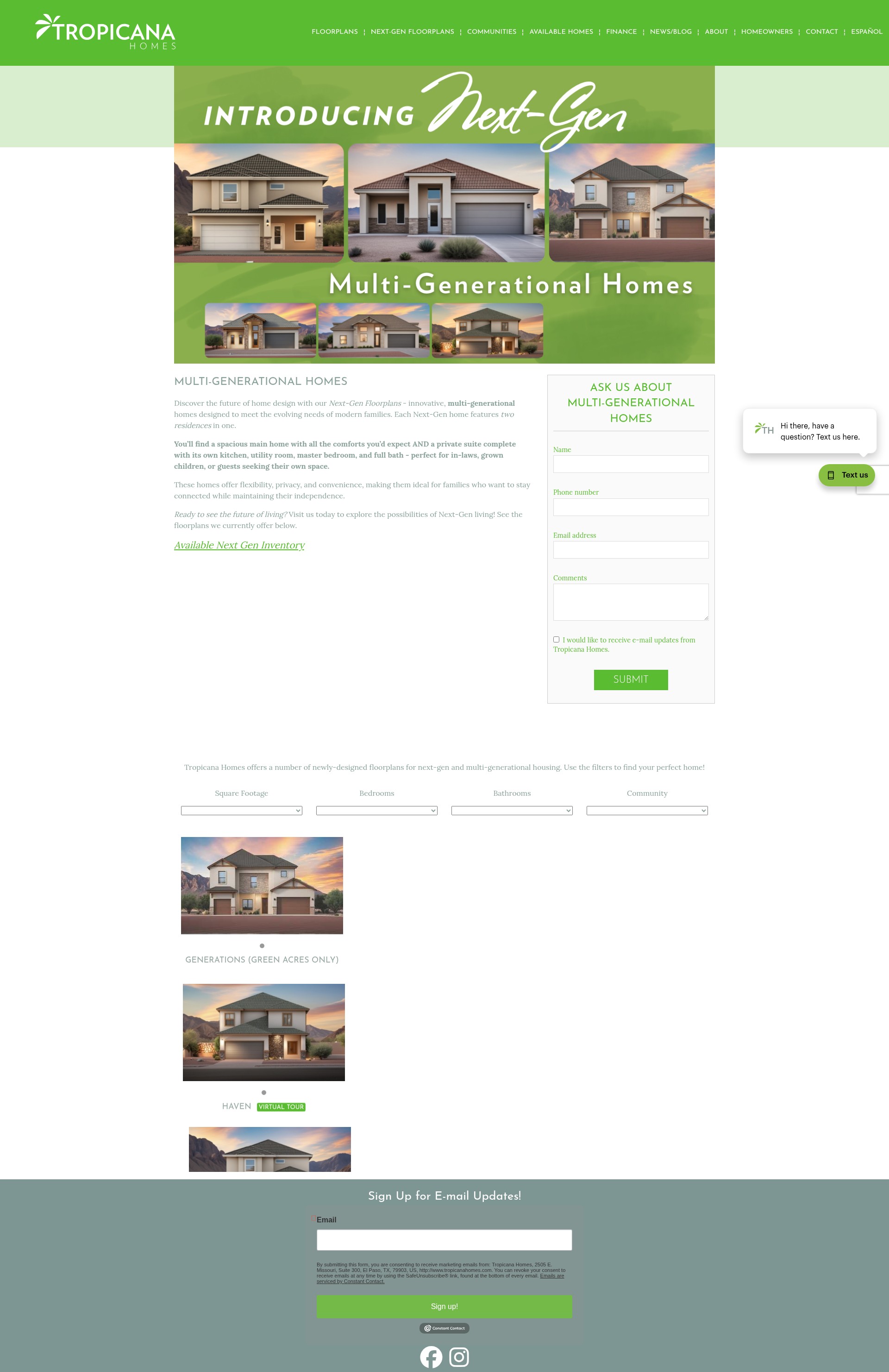 Landing Page