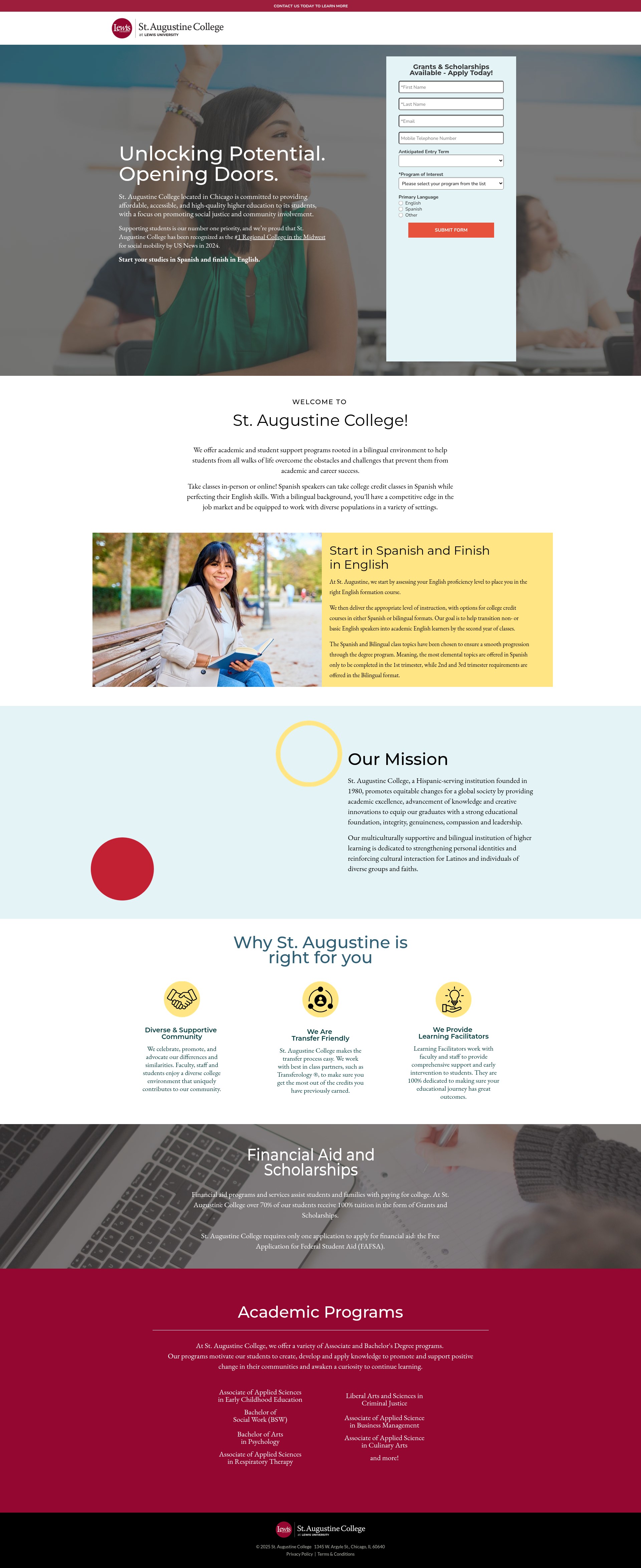 Landing Page