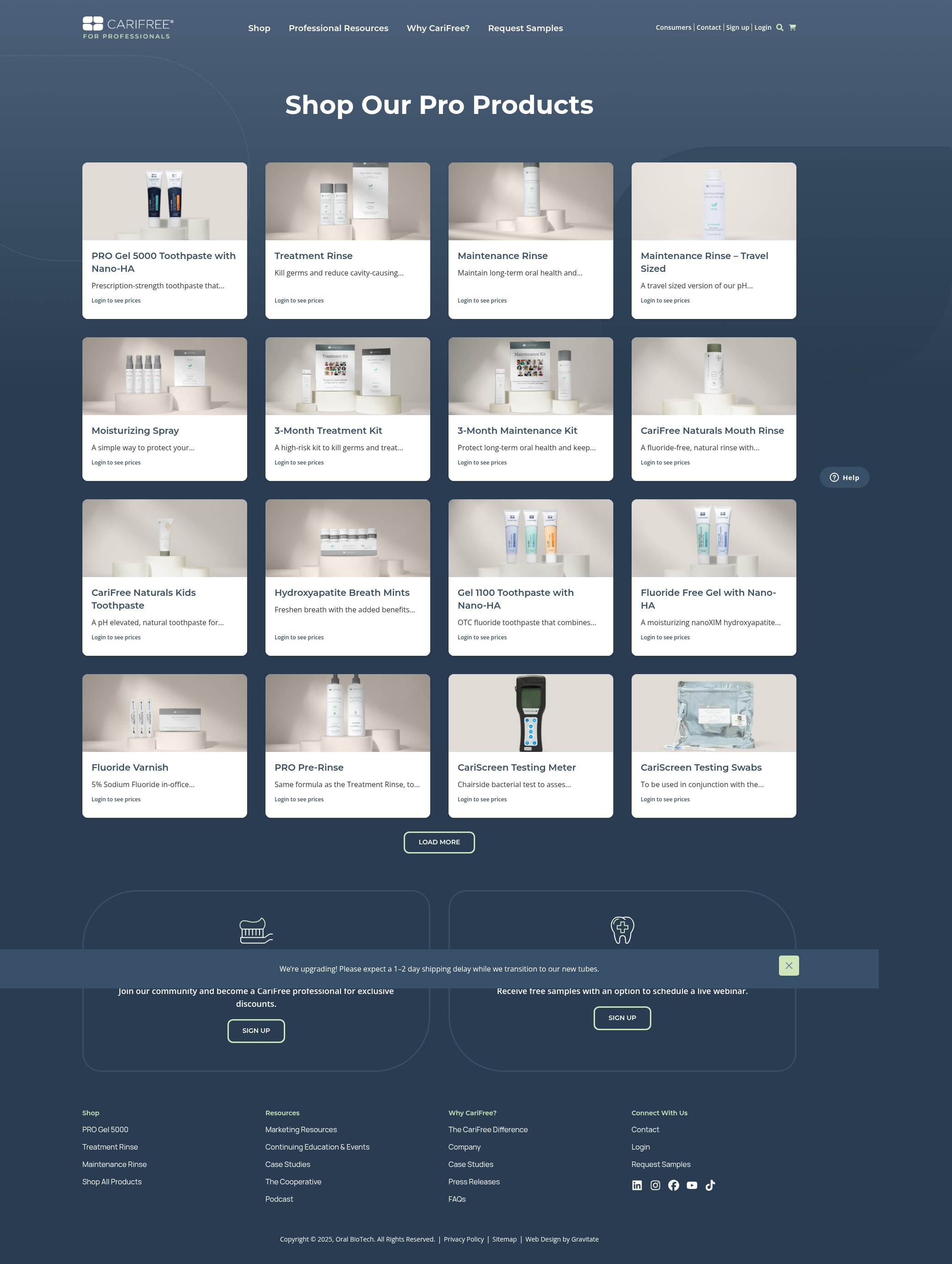 Landing Page