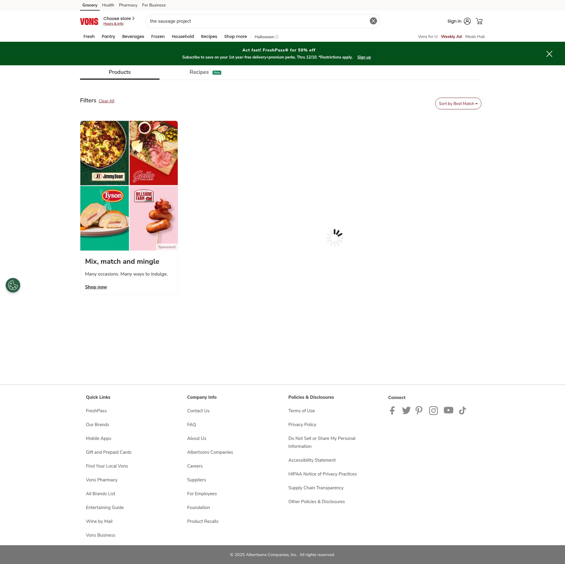 Landing Page