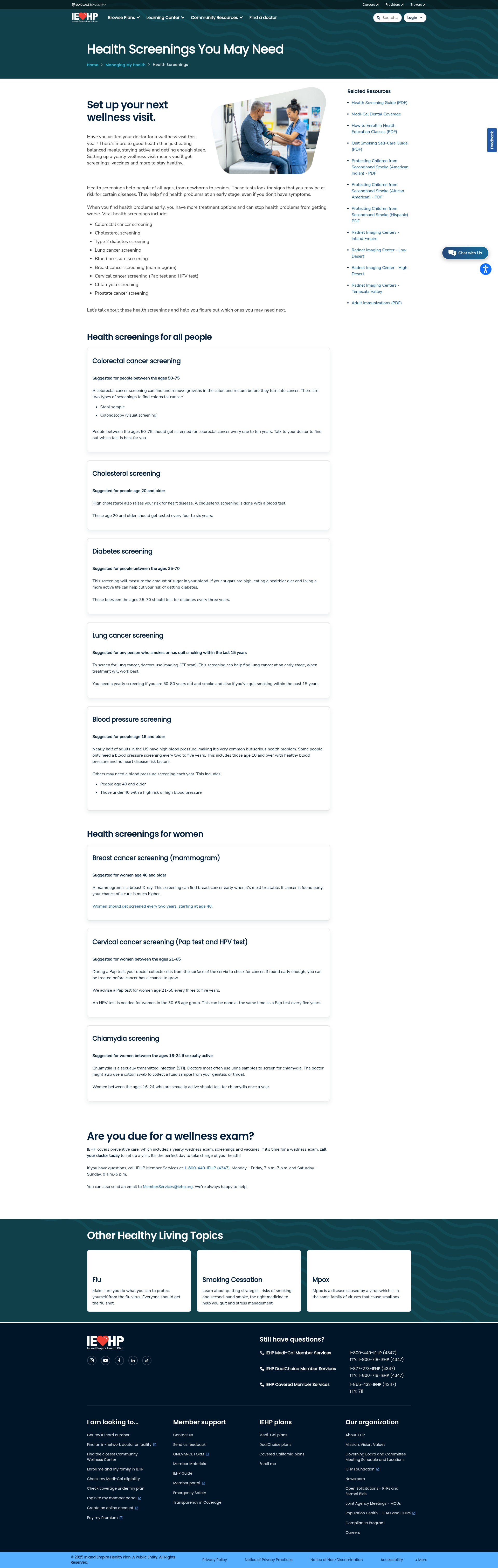 Landing Page