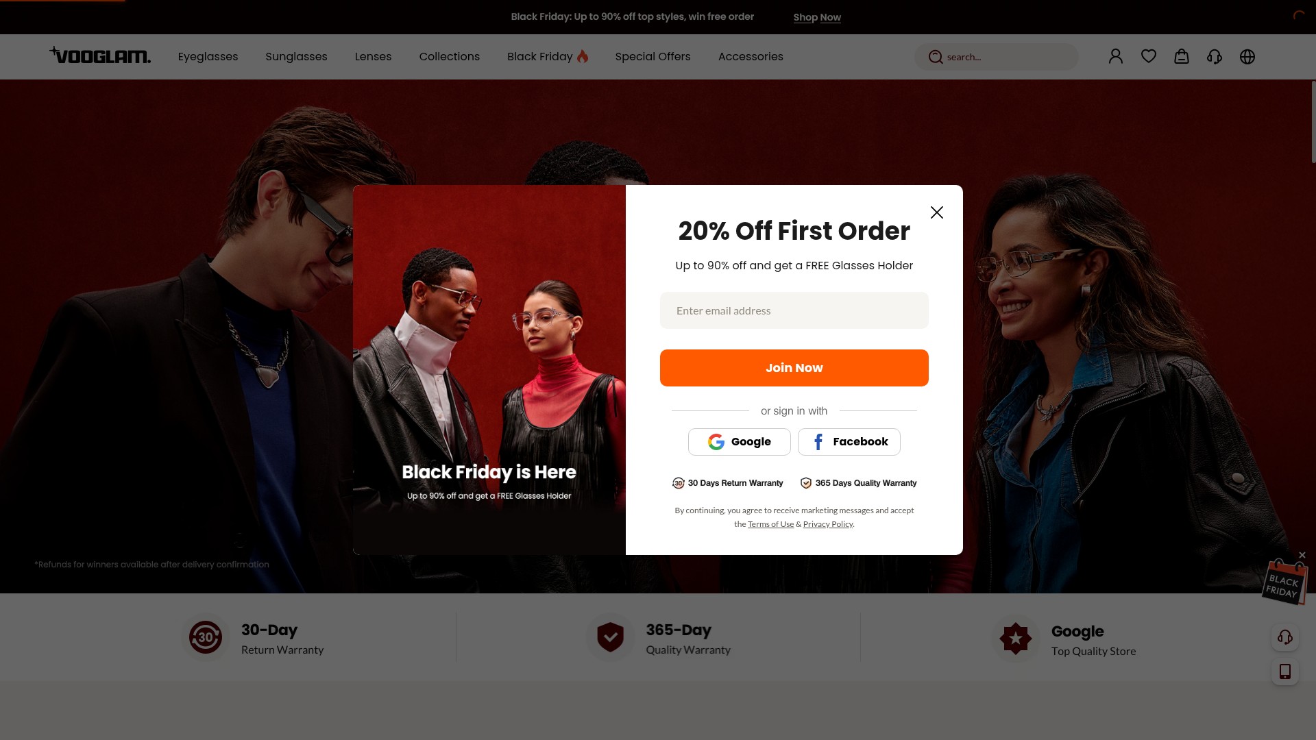 Landing Page