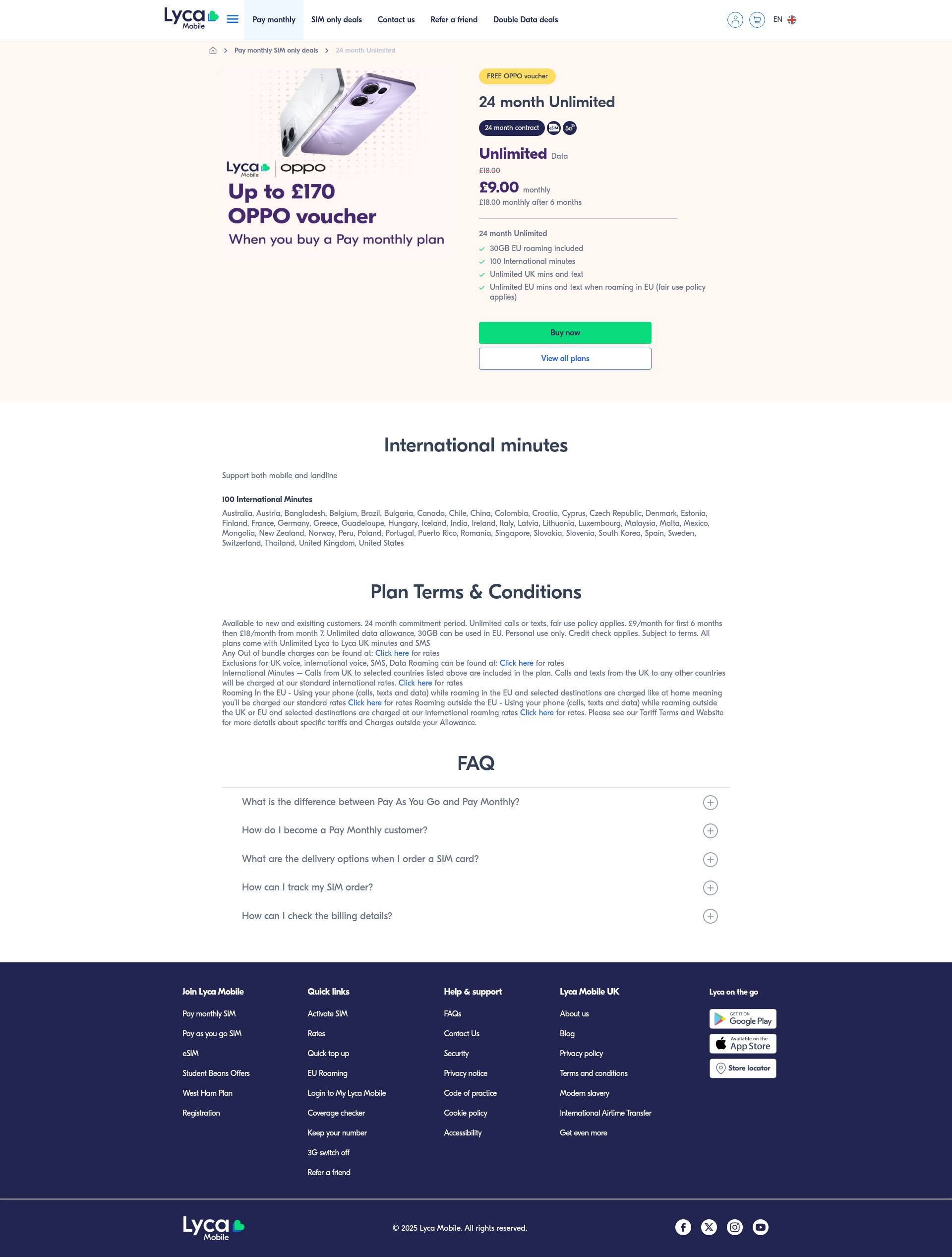 Landing Page