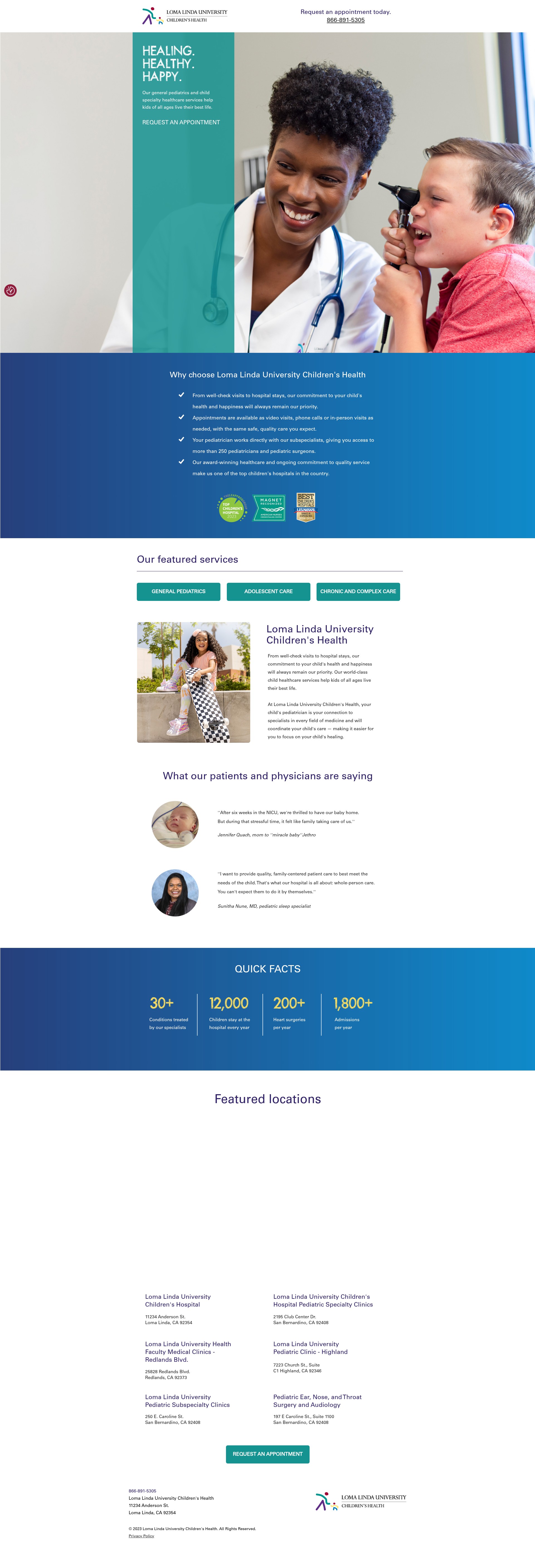 Landing Page