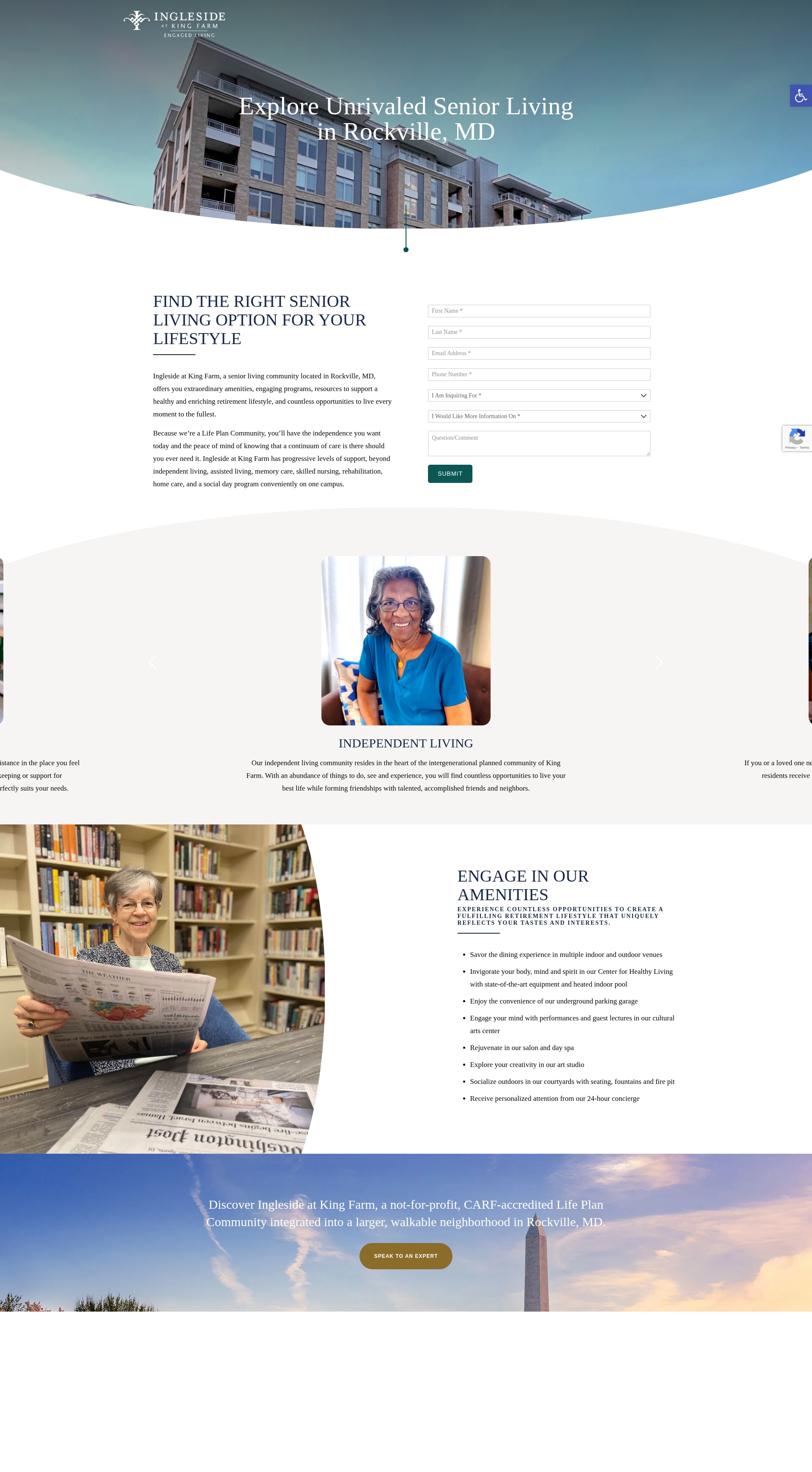 Landing Page