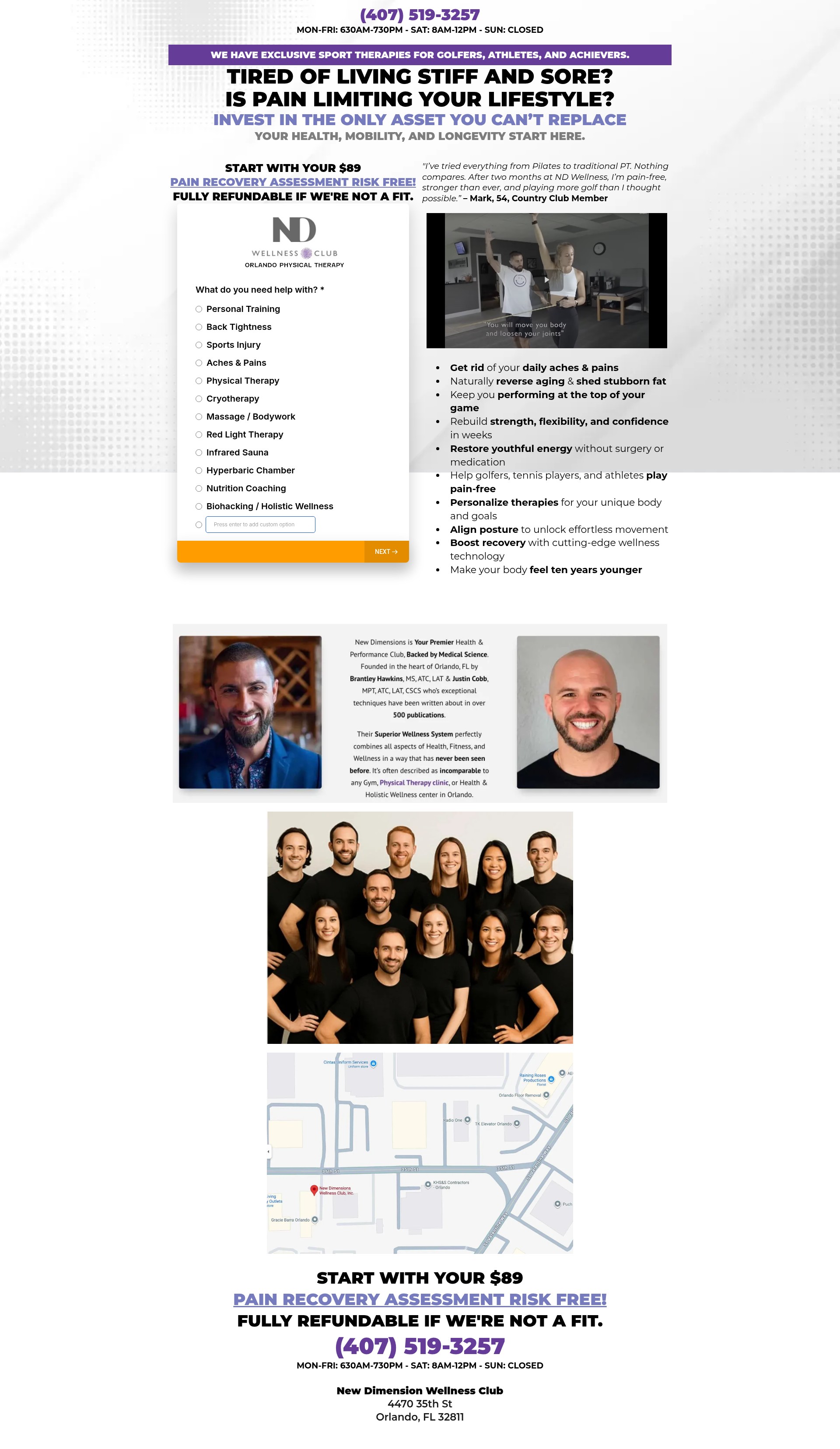 Landing Page