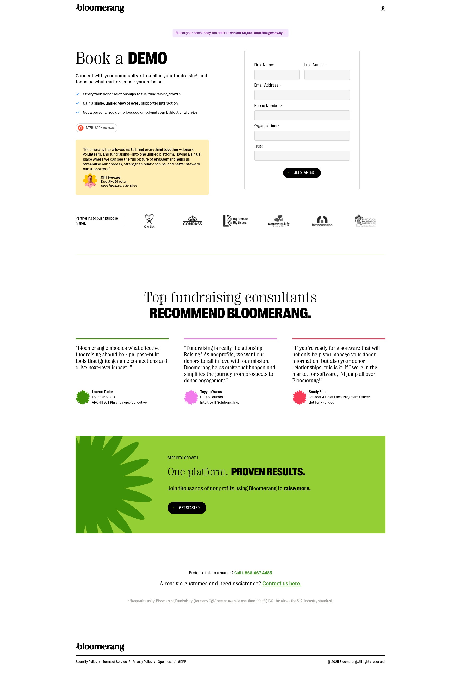 Landing Page