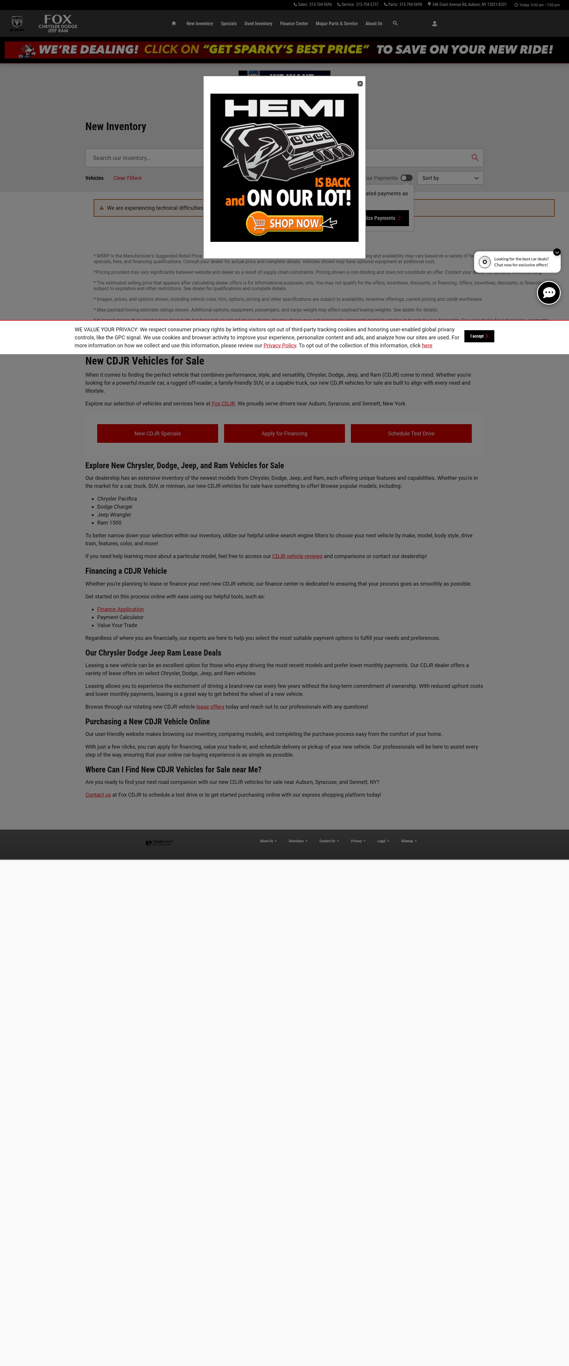 Landing Page
