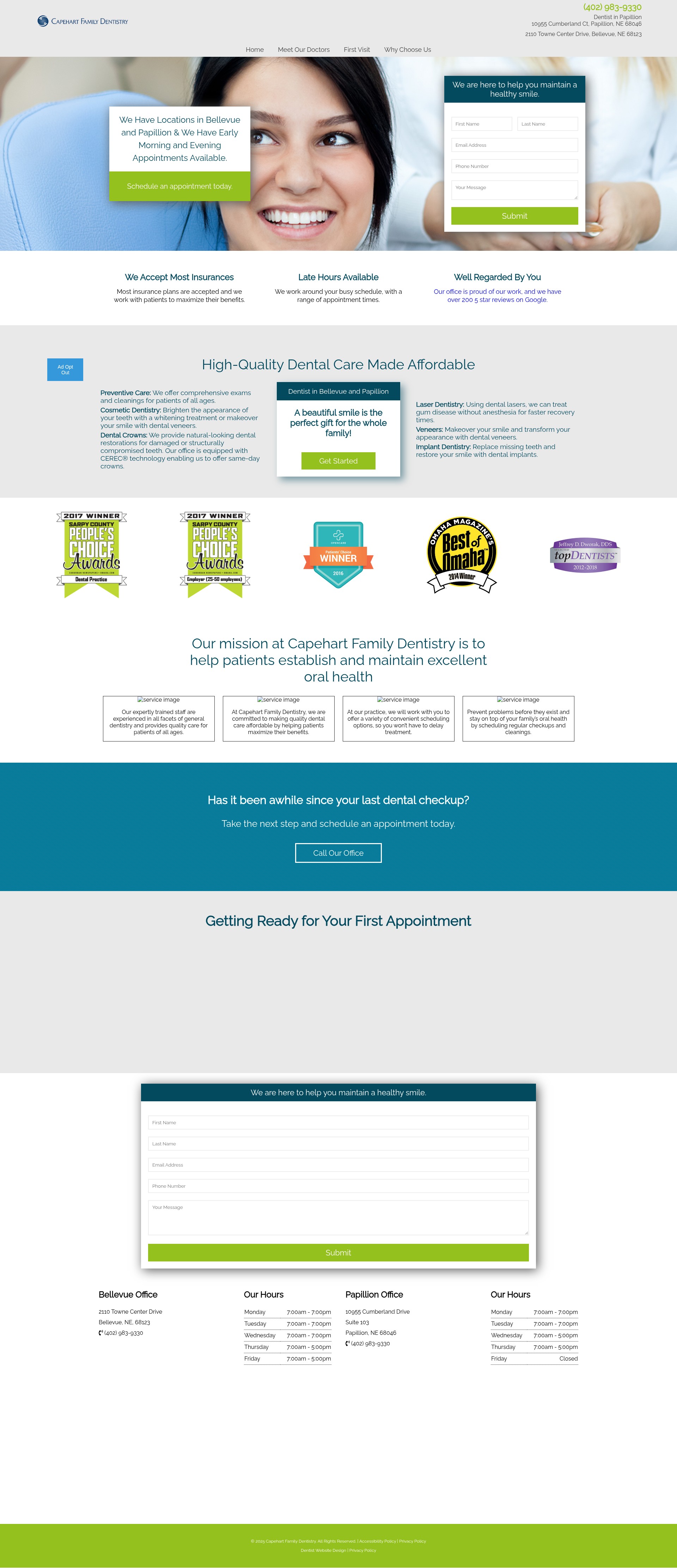 Landing Page