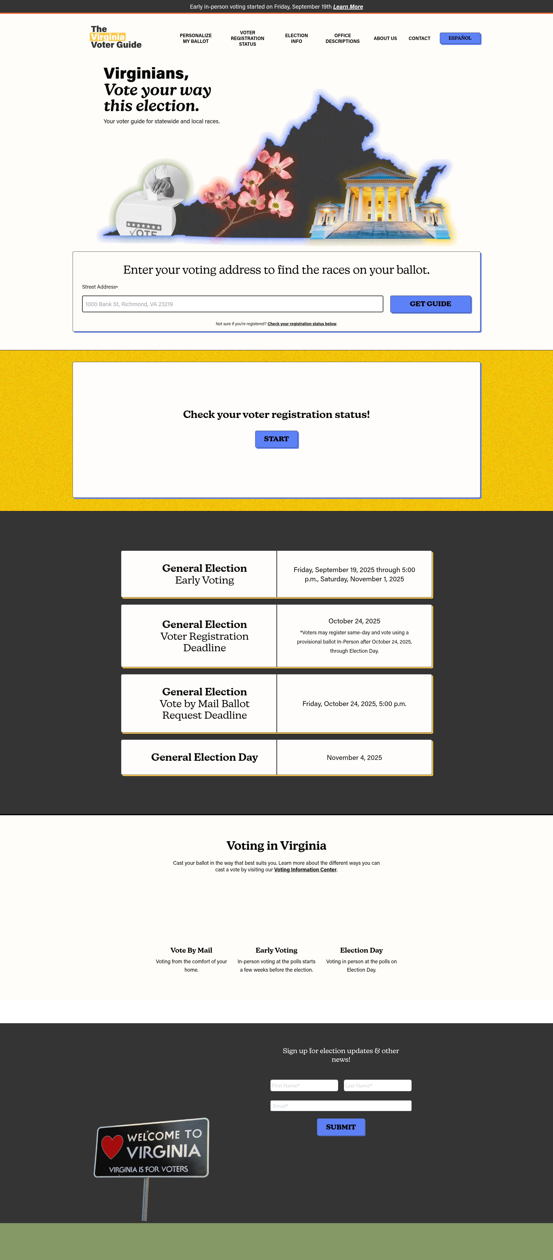 Landing Page