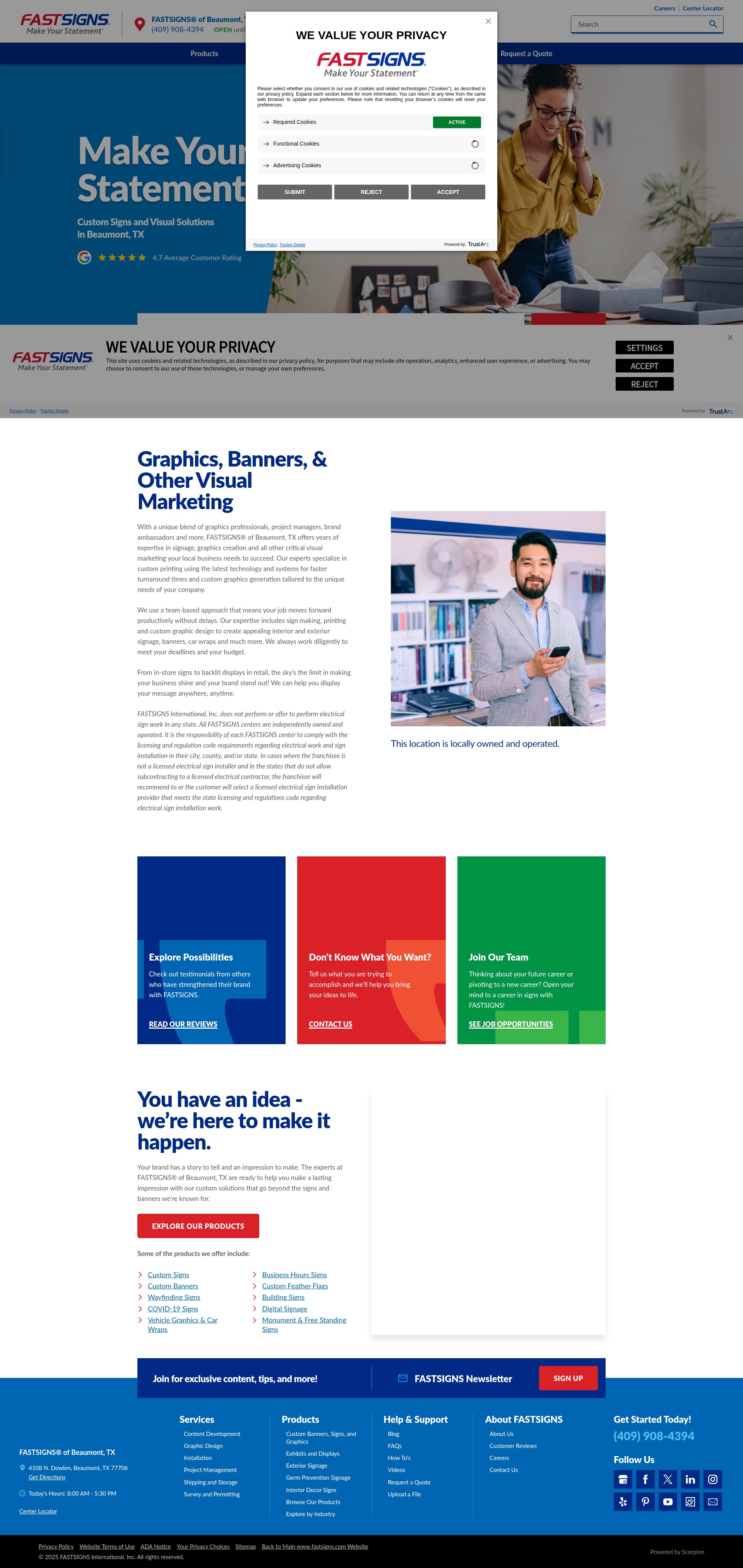 Landing Page