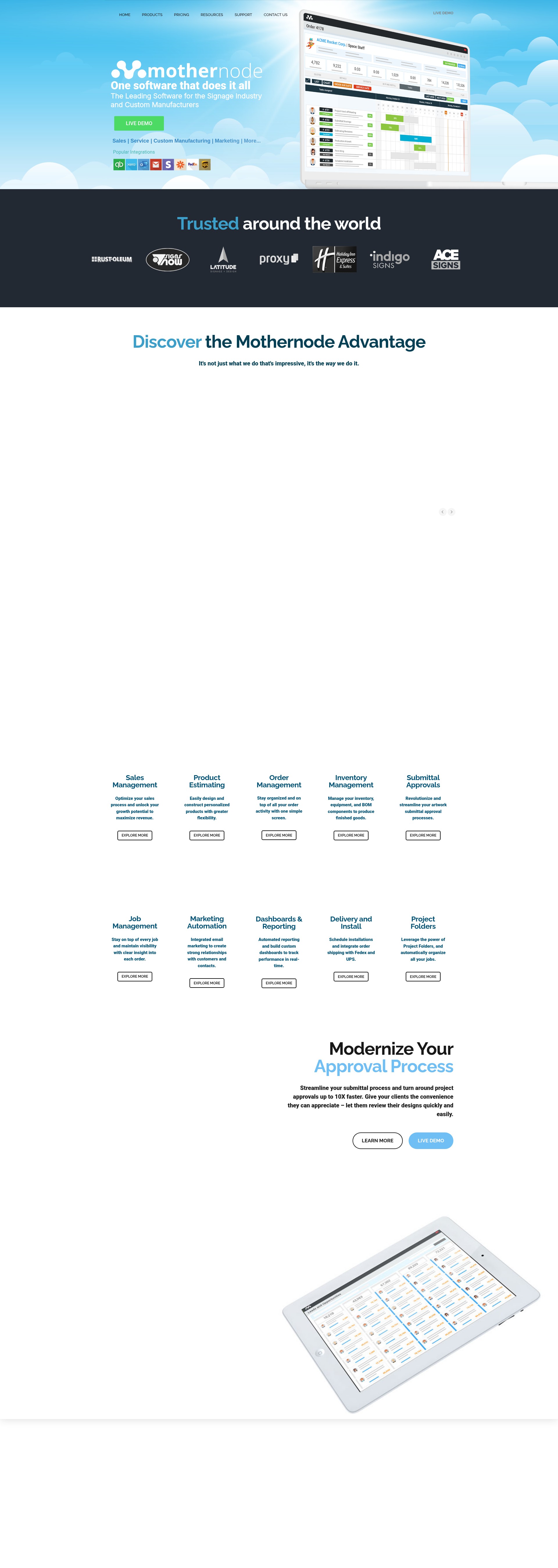 Landing Page