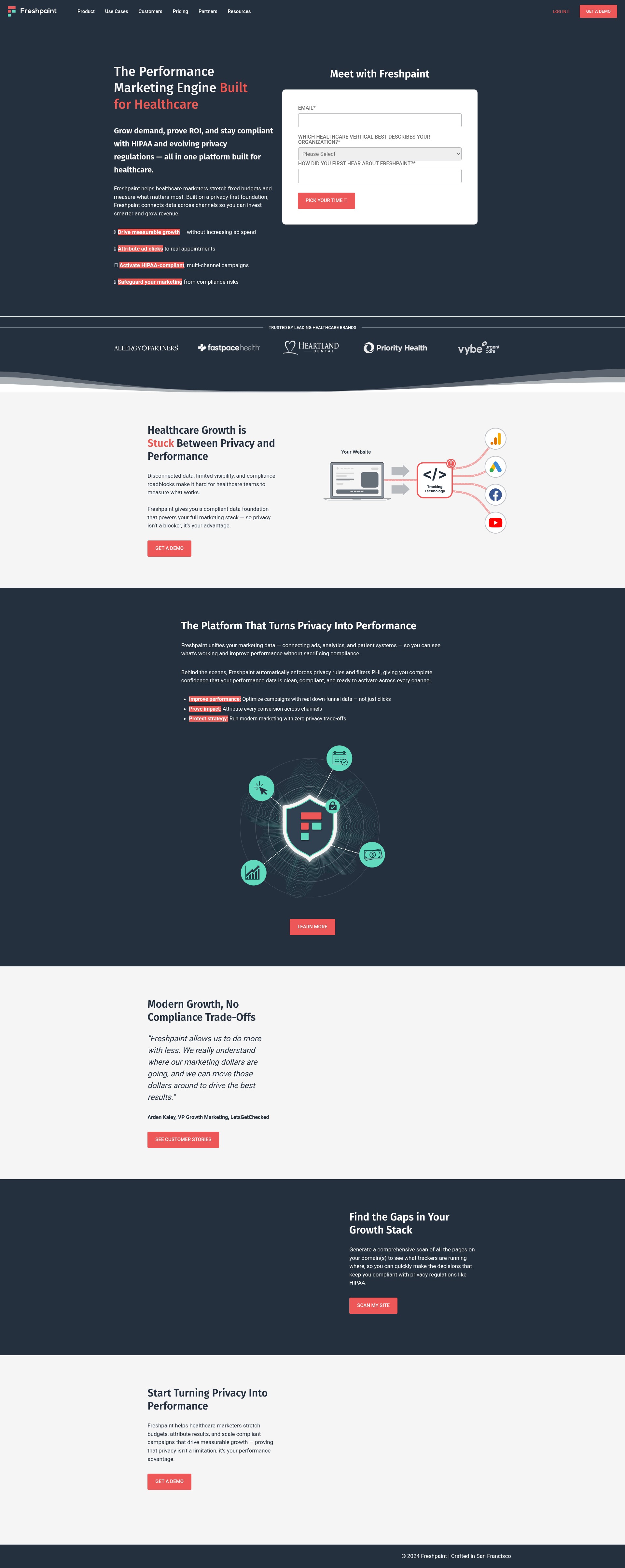 Landing Page