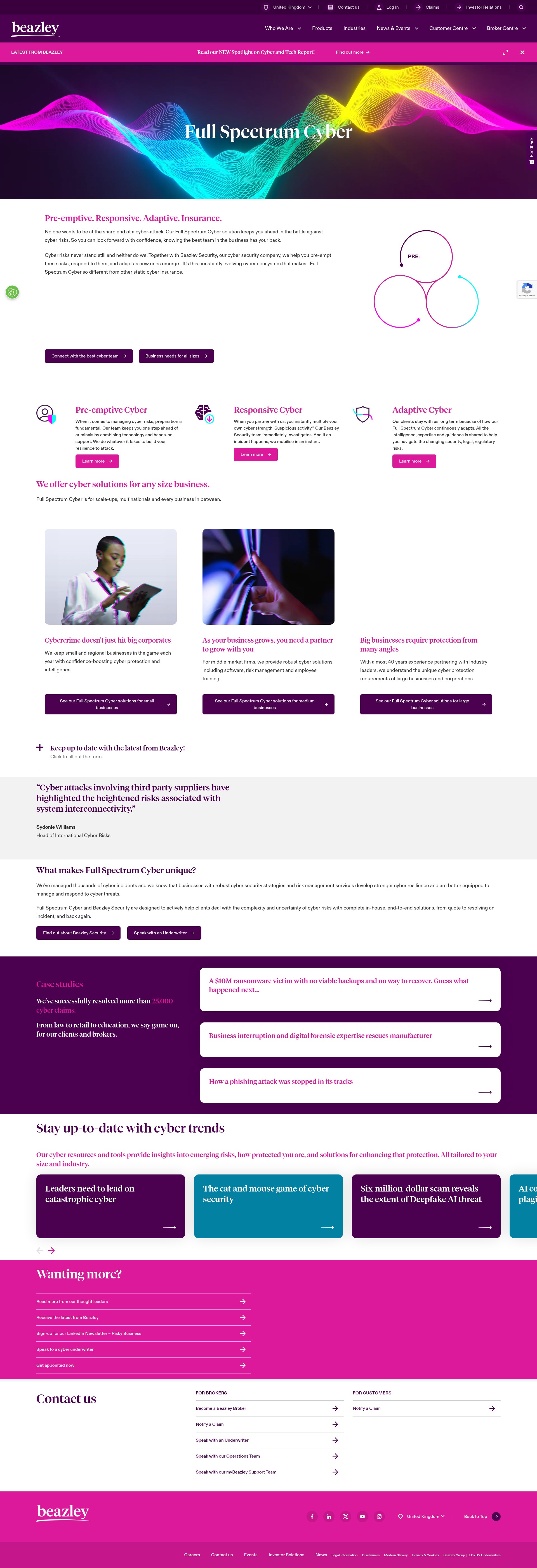 Landing Page